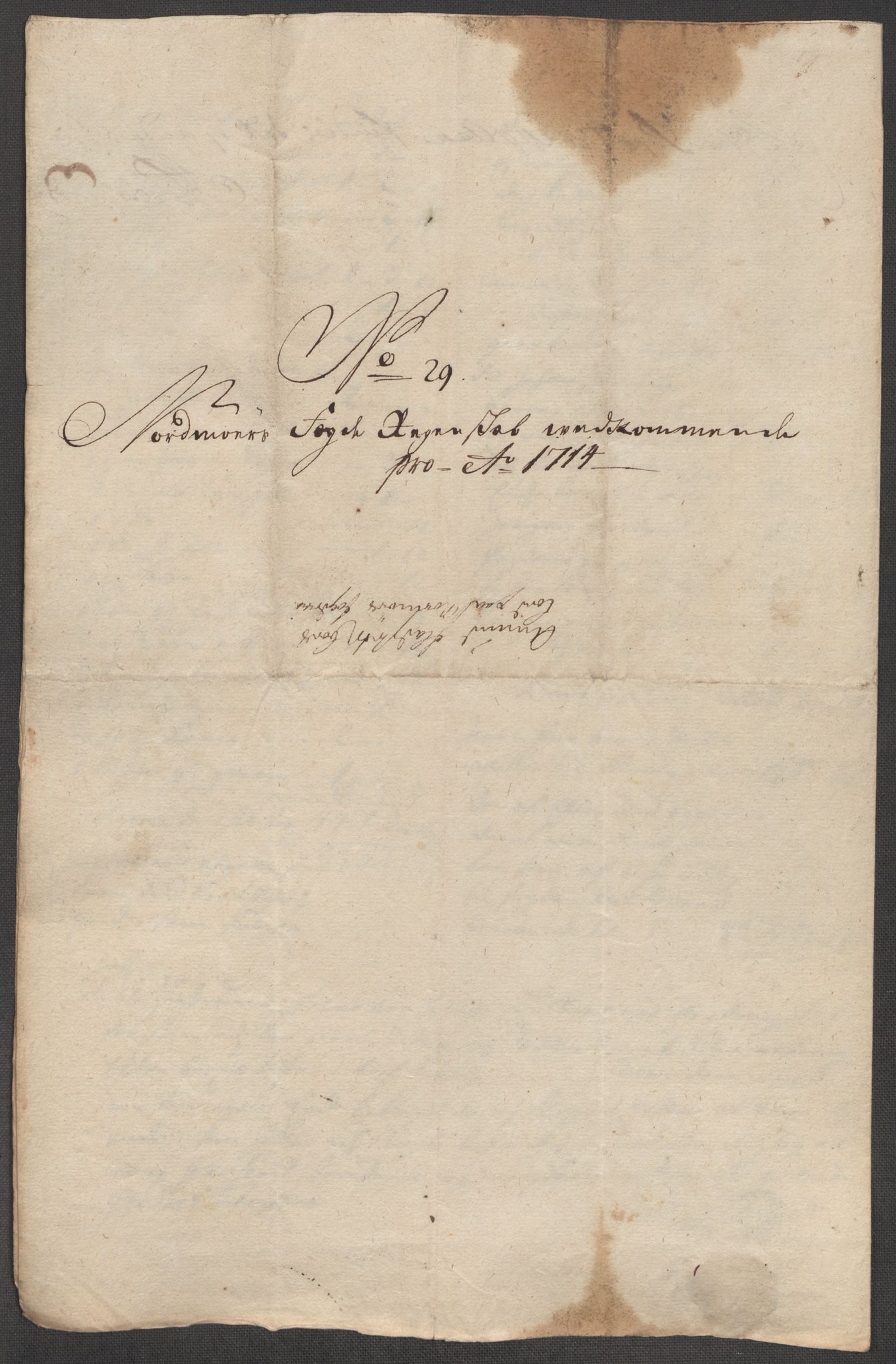 Rentekammeret inntil 1814, Reviderte regnskaper, Fogderegnskap, AV/RA-EA-4092/R56/L3748: Fogderegnskap Nordmøre, 1714-1715, s. 169