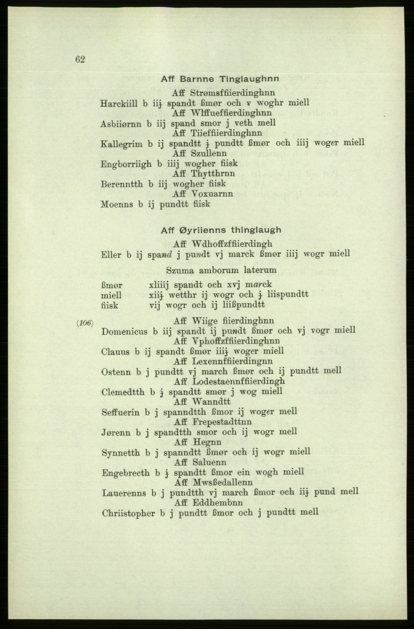 Publikasjoner utgitt av Arkivverket, PUBL/PUBL-001/C/0006: Bind 6: Rekneskapsbøker for Trondheims len 1548-1549 og 1557-1559, 1548-1559, s. 62