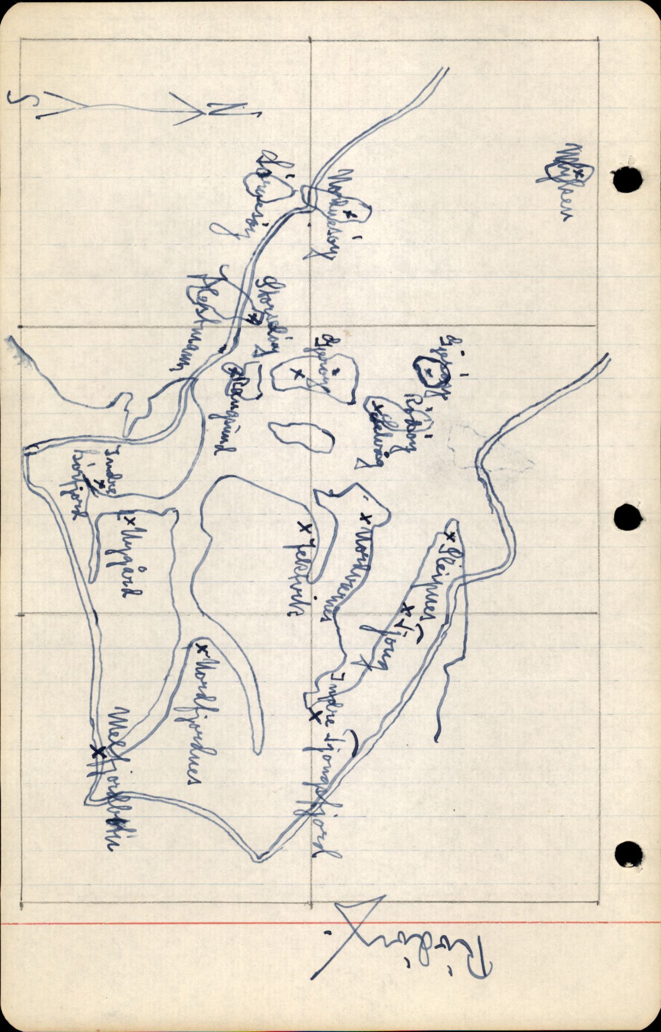 Nordland Fylkeskommune. Fylkesskolestyre, AIN/NFK-10-123/F/Fa/L0007: Rødøy, Røst, Saltdal, Narvik, Nesna, Nordfold, Nord-Rana, Nordvik, Sameskolen og Sandnessjøen, 1950-1960