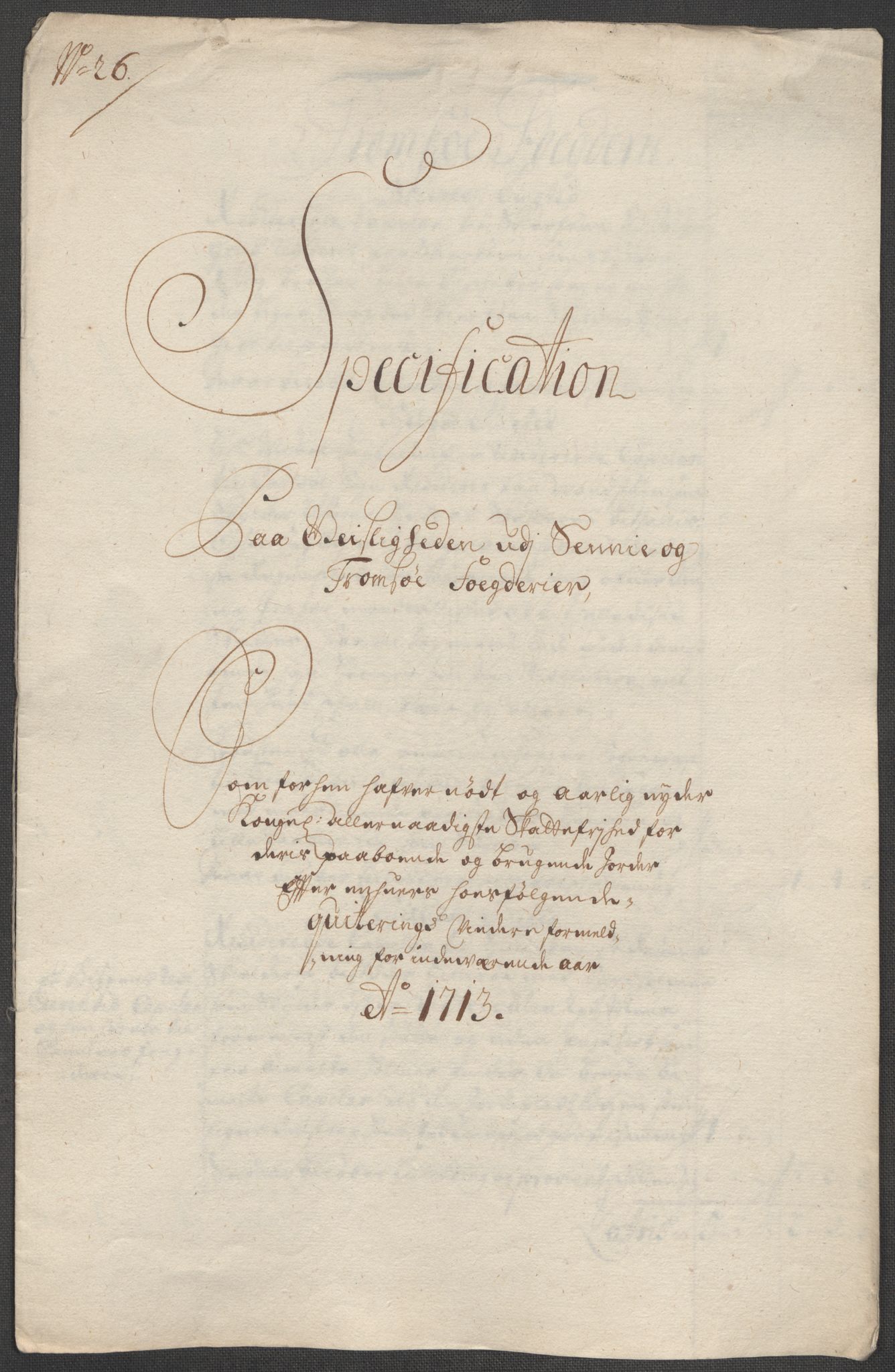 Rentekammeret inntil 1814, Reviderte regnskaper, Fogderegnskap, RA/EA-4092/R68/L4759: Fogderegnskap Senja og Troms, 1713, s. 180