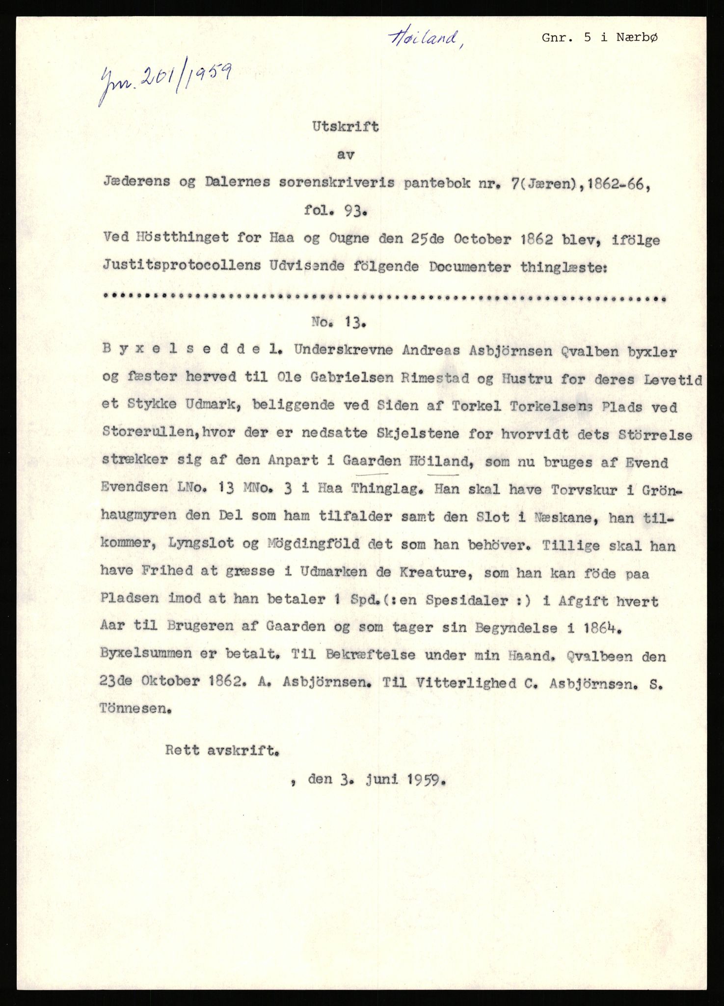 Statsarkivet i Stavanger, AV/SAST-A-101971/03/Y/Yj/L0041: Avskrifter sortert etter gårdsnavn: Hustveit i Vikedal - Høivik indre, 1750-1930, s. 371