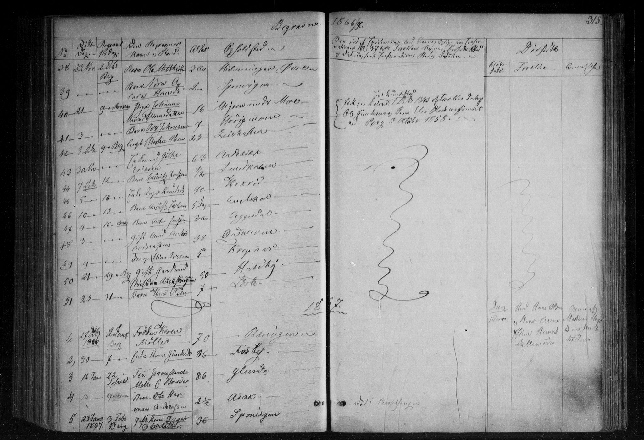 Berg prestekontor Kirkebøker, AV/SAO-A-10902/F/Fa/L0005: Ministerialbok nr. I 5, 1861-1877, s. 315