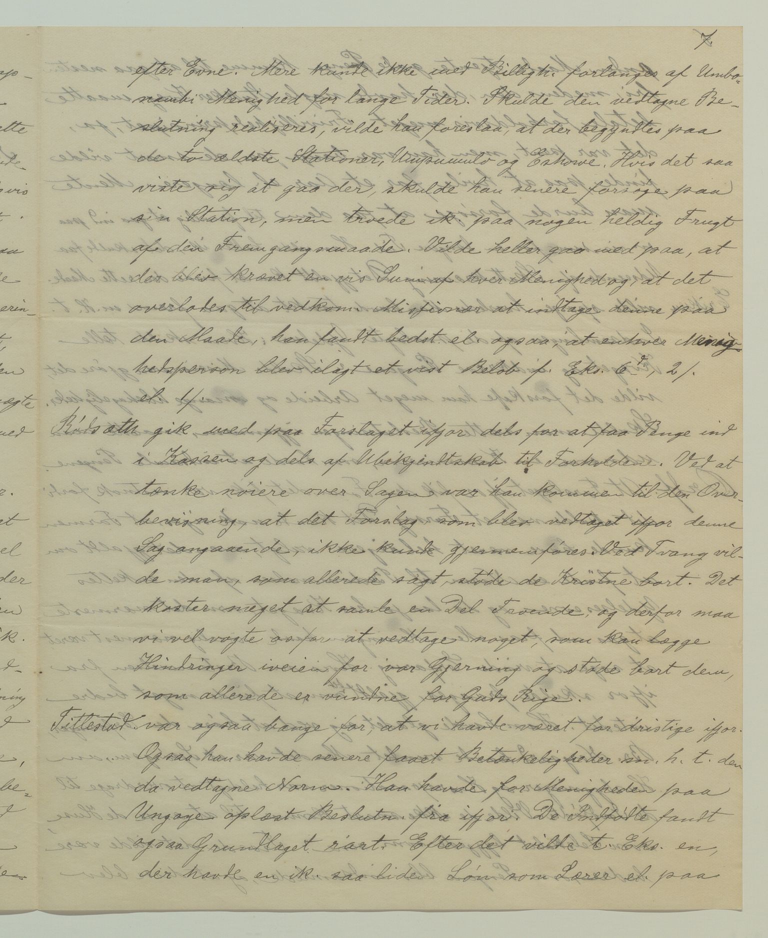 Det Norske Misjonsselskap - hovedadministrasjonen, VID/MA-A-1045/D/Da/Daa/L0040/0013: Konferansereferat og årsberetninger / Konferansereferat fra Sør-Afrika., 1895, s. 7