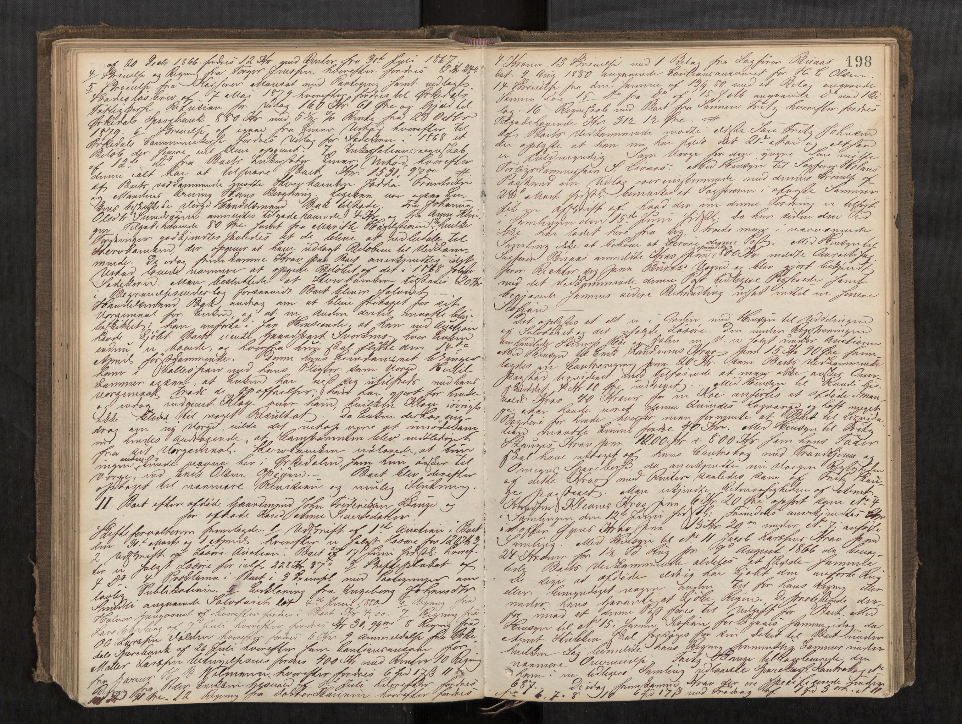 Orkdal sorenskriveri, AV/SAT-A-4169/1/3/3B/L0006: Skiftebehandlingsprotokoll, 1870-1885, s. 197b-198a