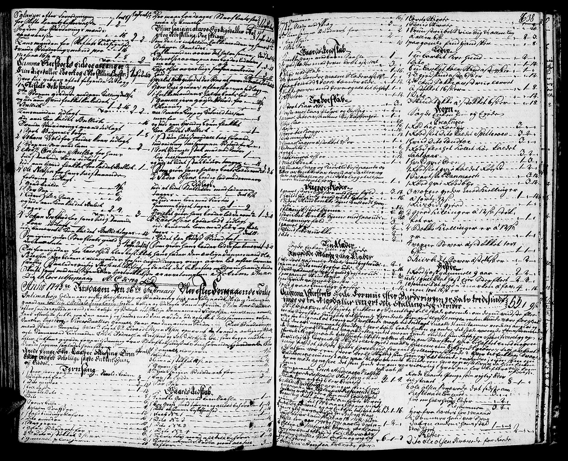 Orkdal sorenskriveri, AV/SAT-A-4169/1/3/3Aa/L0004: Skifteprotokoller, 1737-1743, s. 637b-638a