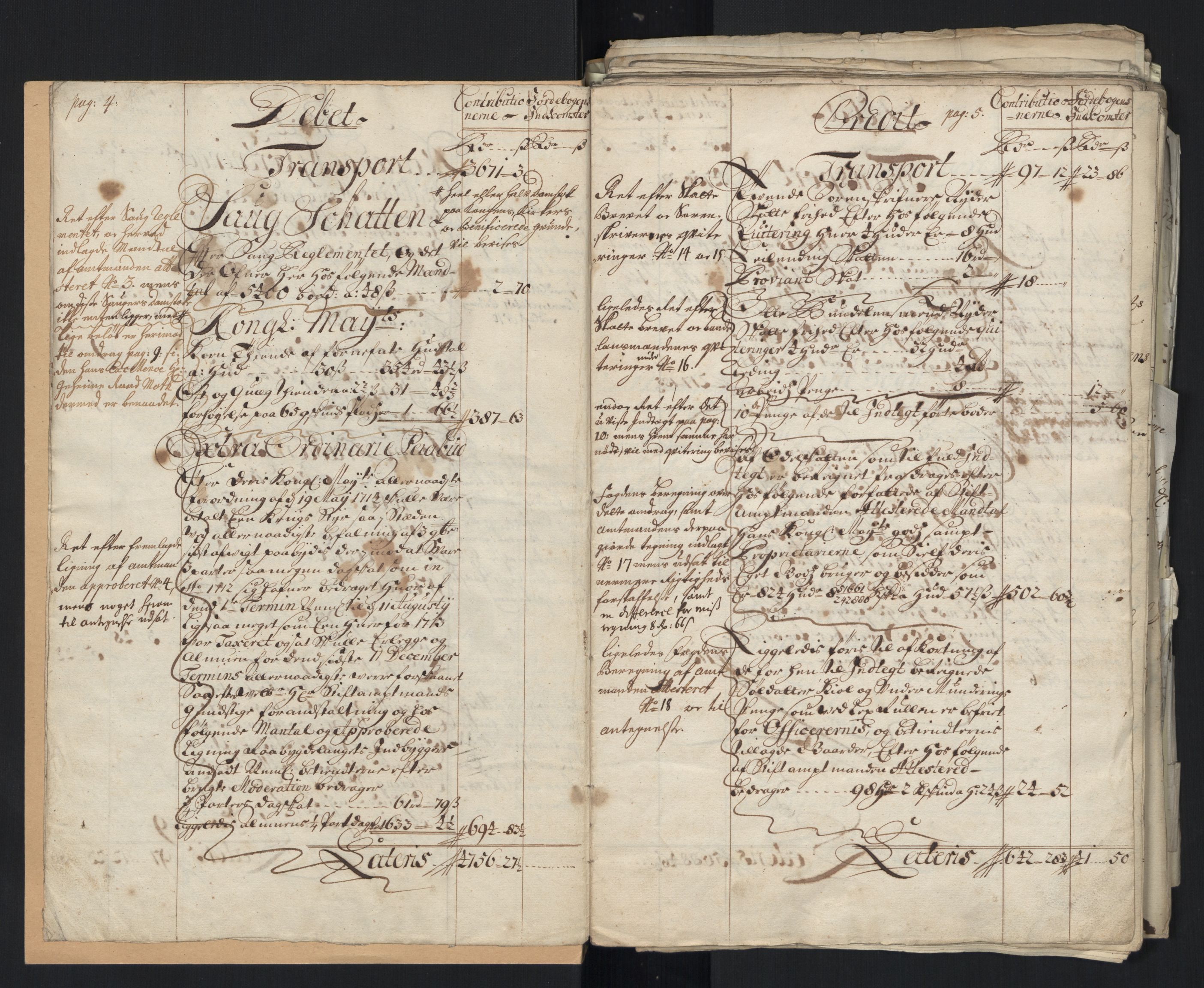 Rentekammeret inntil 1814, Reviderte regnskaper, Fogderegnskap, AV/RA-EA-4092/R40/L2451: Fogderegnskap Råbyggelag, 1714-1715, s. 5