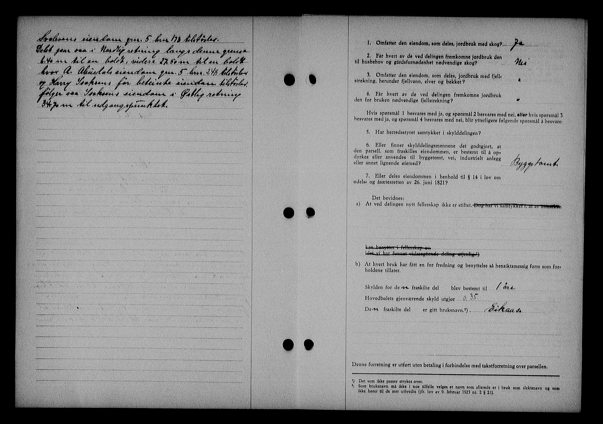 Nedenes sorenskriveri, SAK/1221-0006/G/Gb/Gba/L0045: Pantebok nr. 41, 1938-1938, Dagboknr: 752/1938