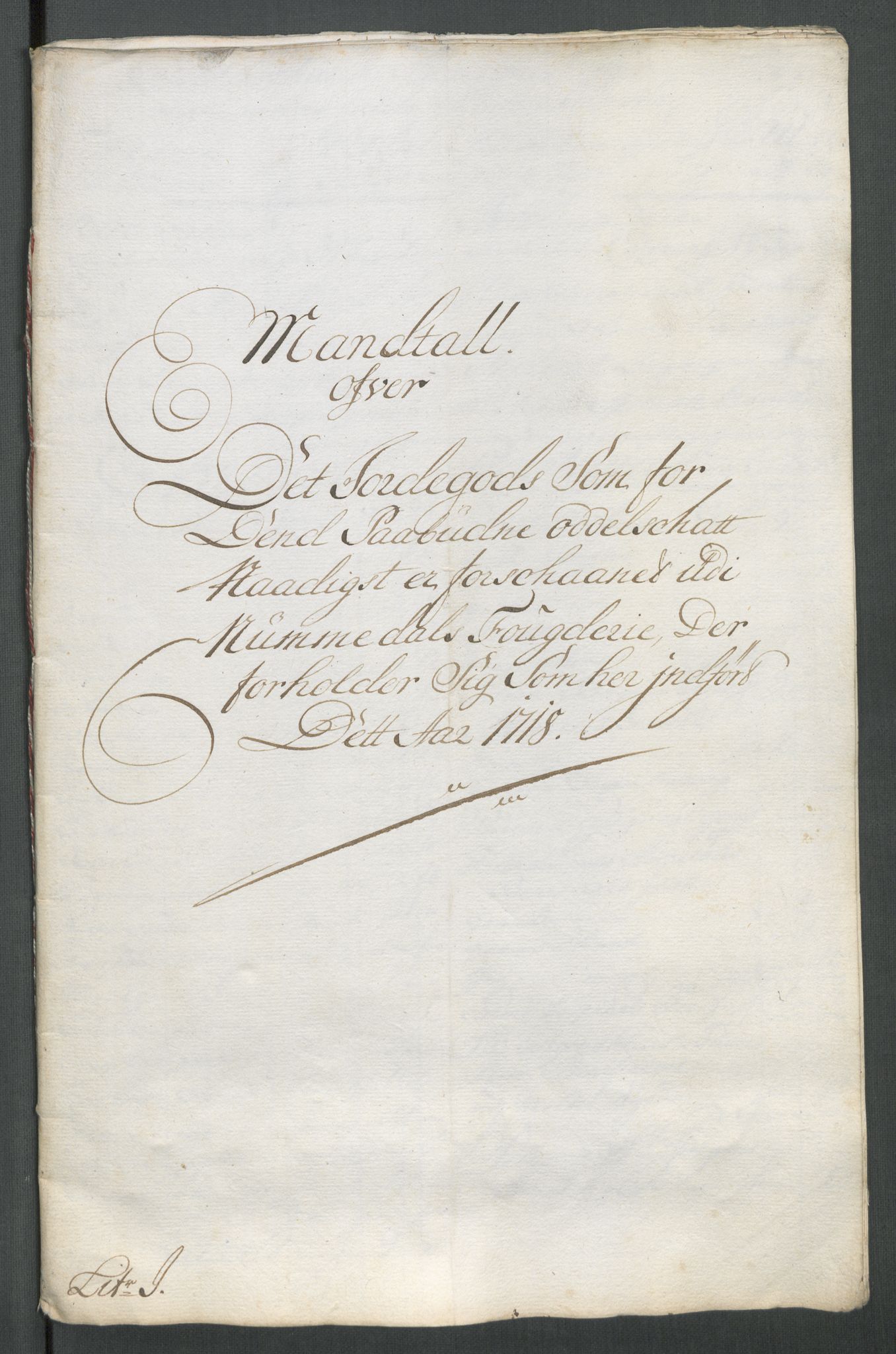 Rentekammeret inntil 1814, Reviderte regnskaper, Fogderegnskap, AV/RA-EA-4092/R64/L4439: Fogderegnskap Namdal, 1718, s. 215