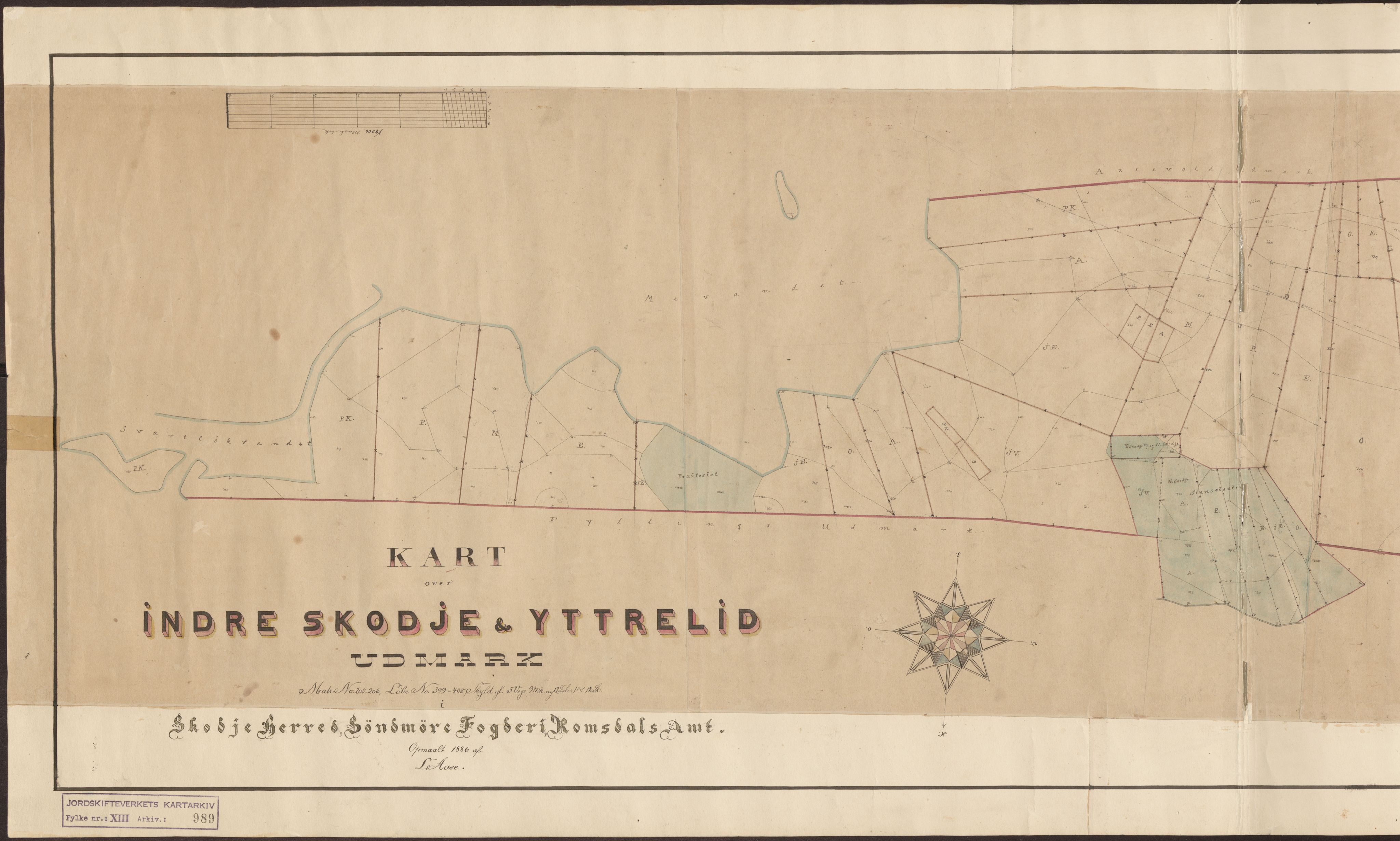 Jordskifteverkets kartarkiv, RA/S-3929/T, 1859-1988, s. 1187