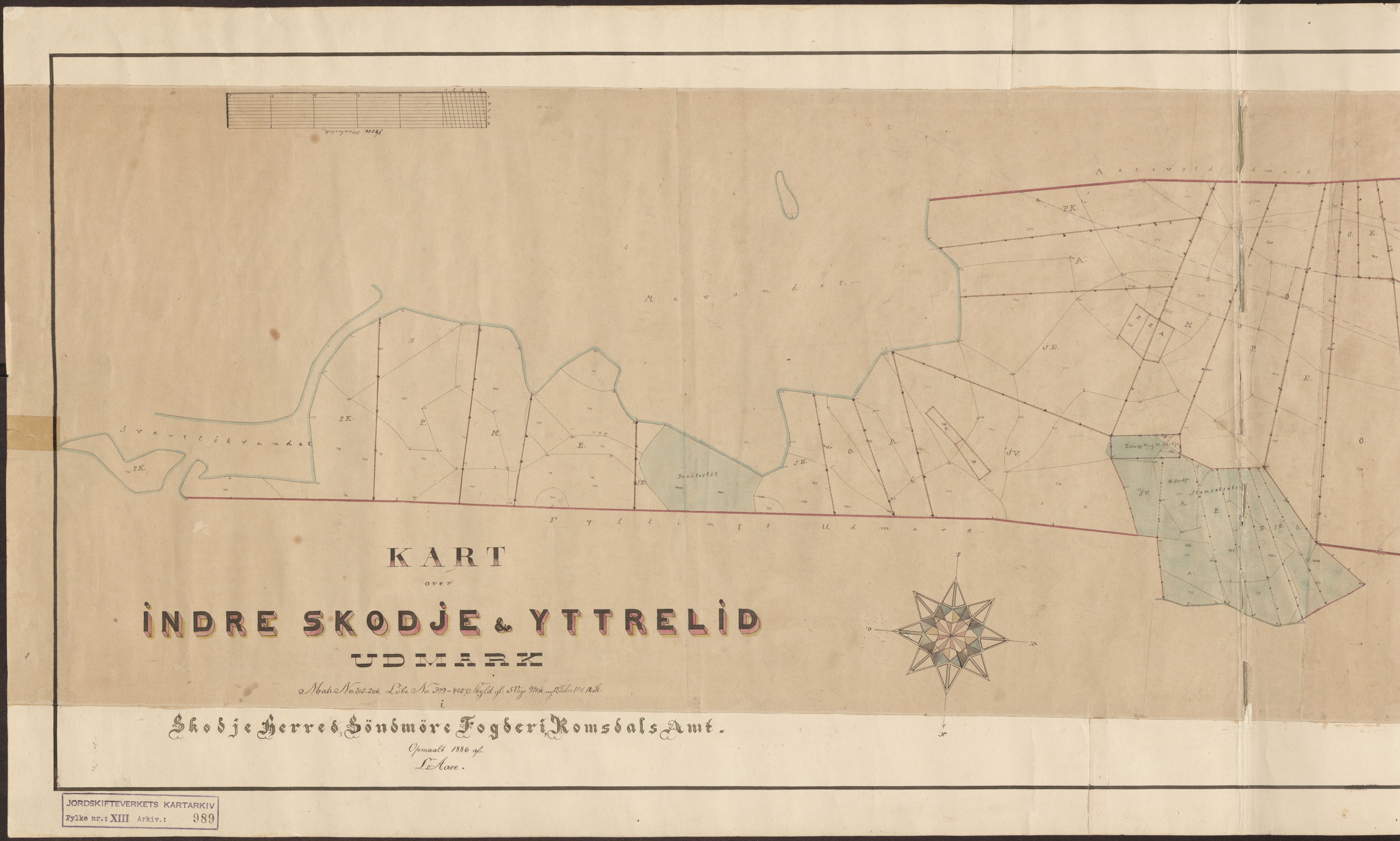 Jordskifteverkets kartarkiv, AV/RA-S-3929/T, 1859-1988, s. 1187