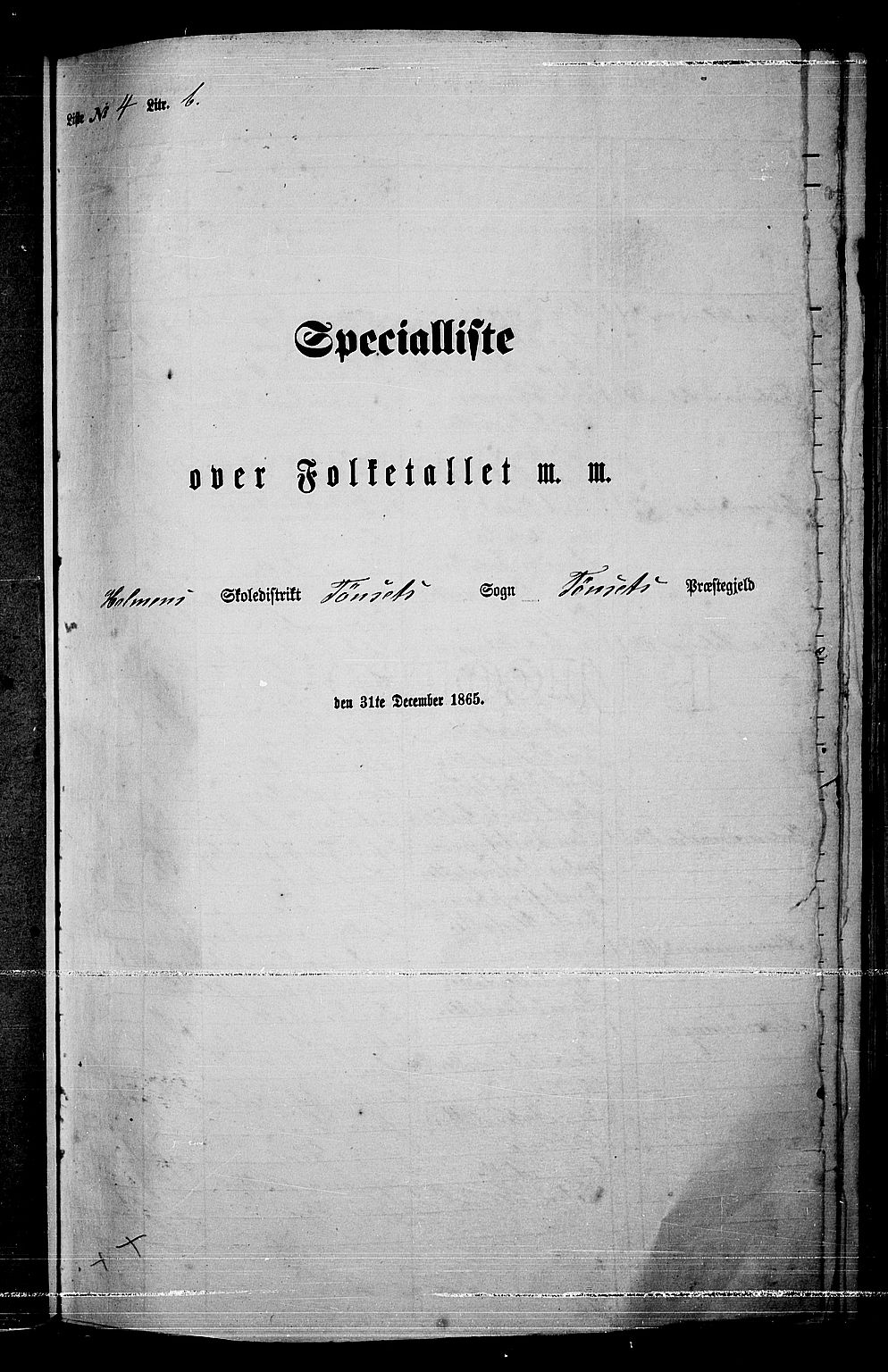 RA, Folketelling 1865 for 0437P Tynset prestegjeld, 1865, s. 55