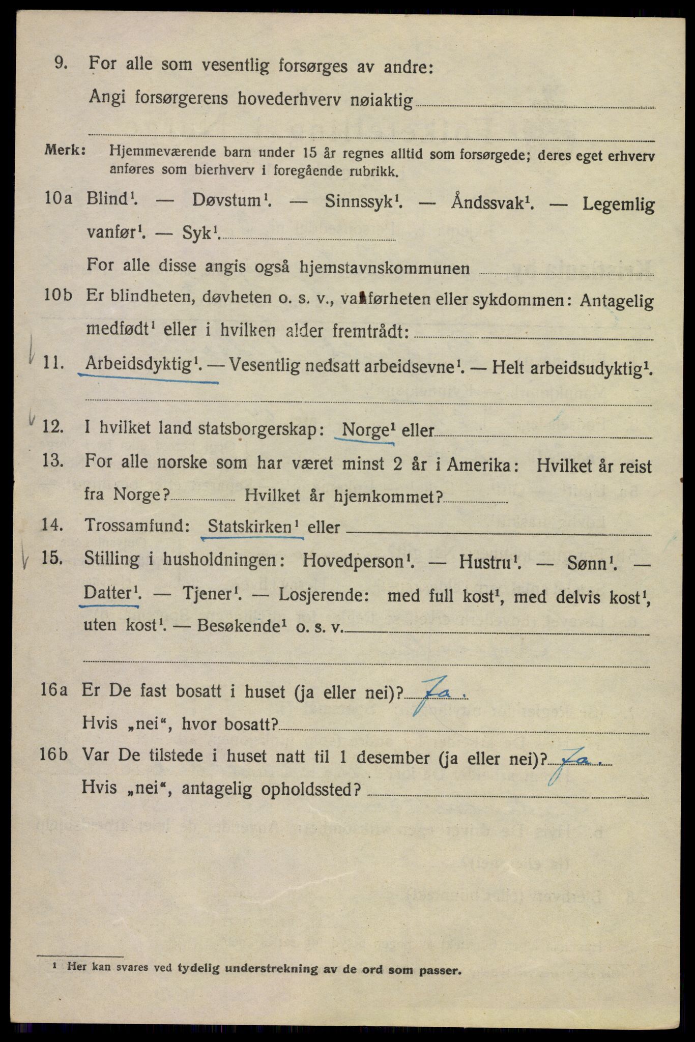 SAO, Folketelling 1920 for 0301 Kristiania kjøpstad, 1920, s. 658398