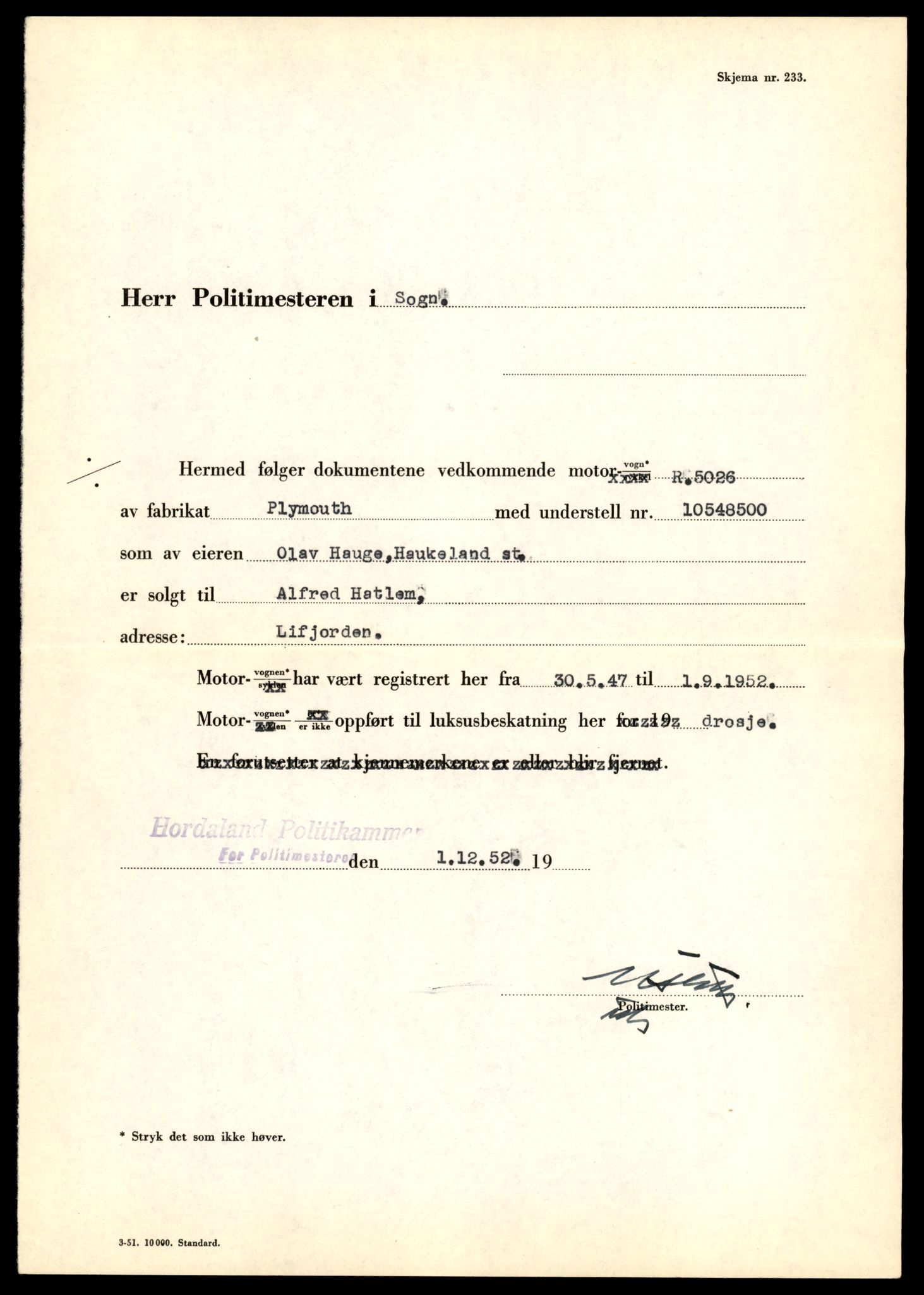 Møre og Romsdal vegkontor - Ålesund trafikkstasjon, AV/SAT-A-4099/F/Fe/L0022: Registreringskort for kjøretøy T 10584 - T 10694, 1927-1998, s. 2979