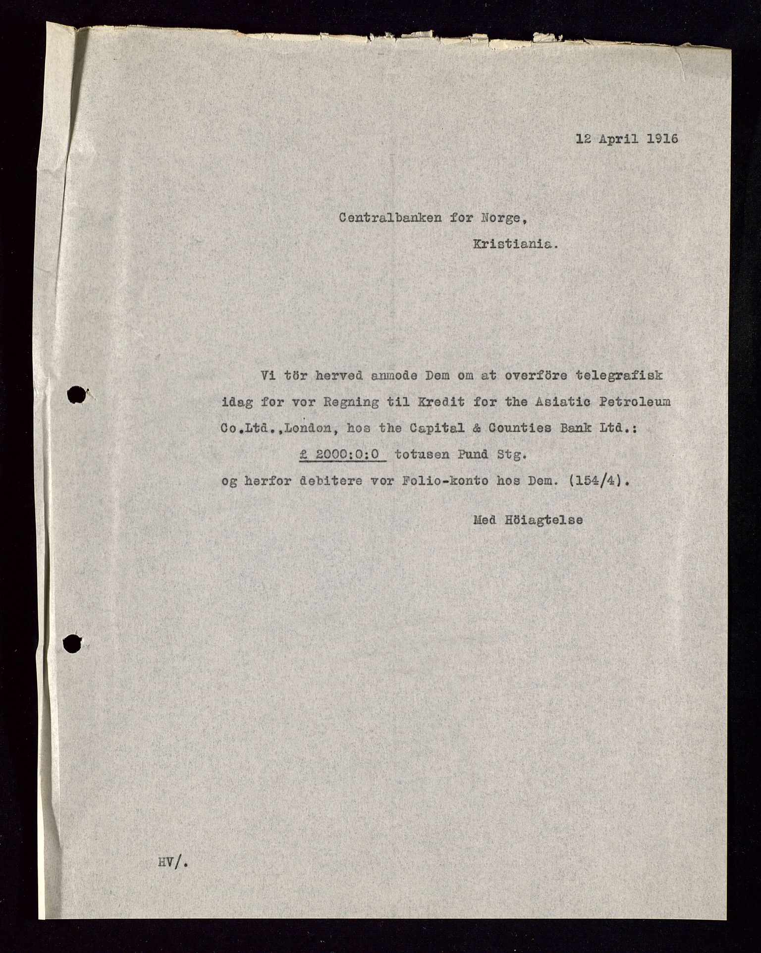 Pa 1521 - A/S Norske Shell, AV/SAST-A-101915/E/Ea/Eaa/L0002: Sjefskorrespondanse, 1917-1918, s. 181