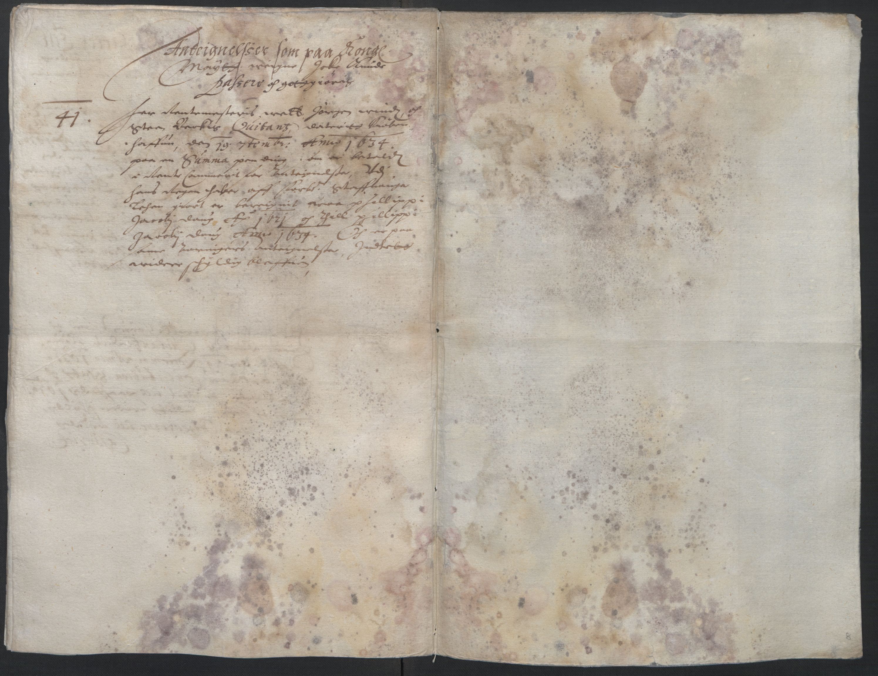Rentekammeret inntil 1814, Reviderte regnskaper, Lensregnskaper, RA/EA-5023/R/Rb/Rbs/L0018: Stavanger len, 1621-1635