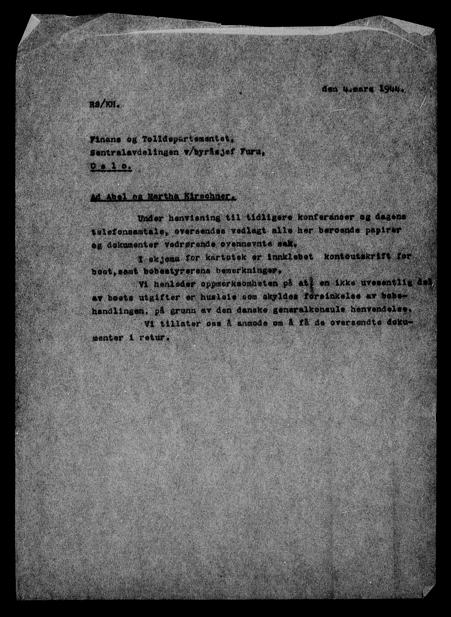 Justisdepartementet, Tilbakeføringskontoret for inndratte formuer, AV/RA-S-1564/H/Hc/Hcc/L0951: --, 1945-1947, s. 418