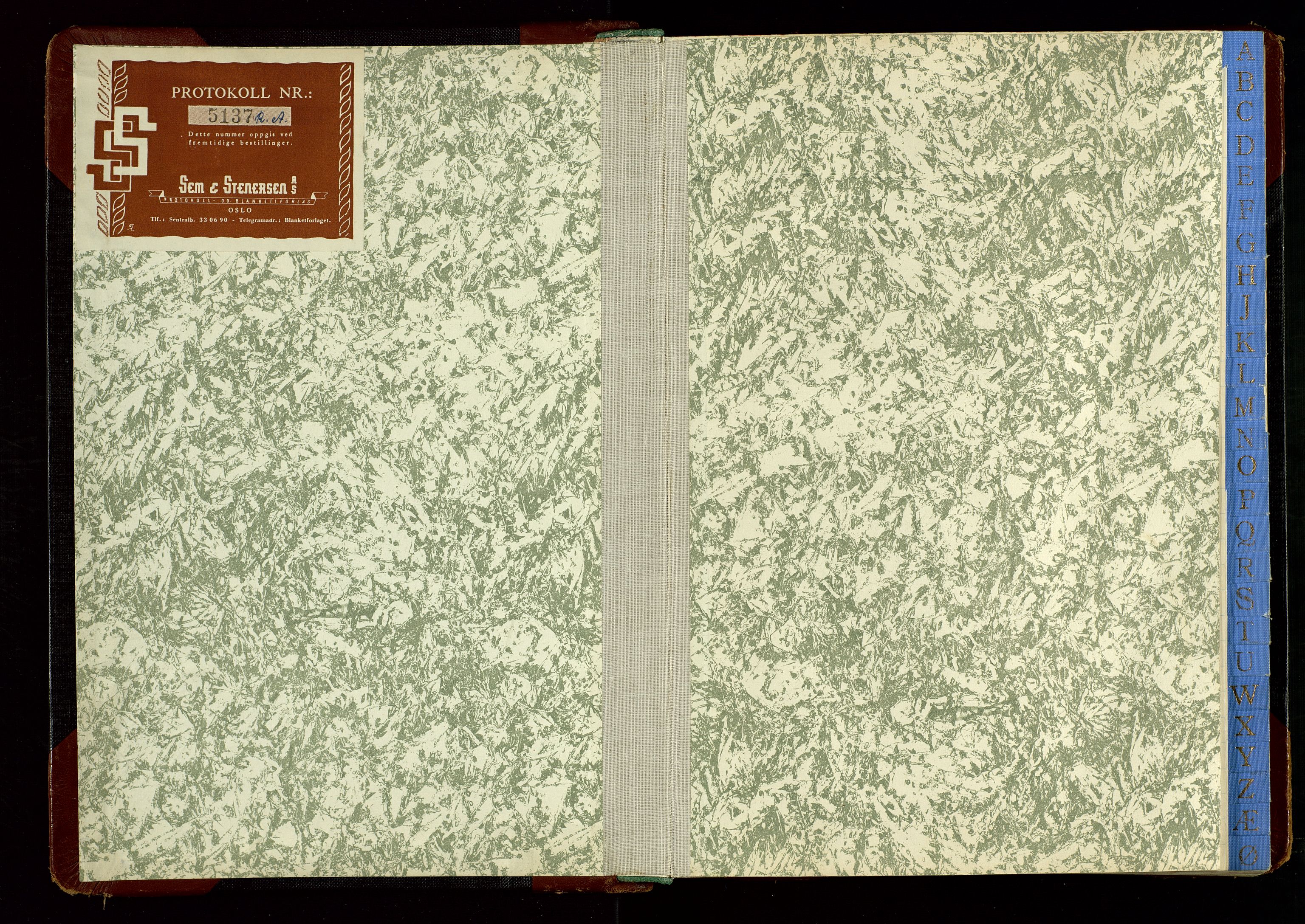 Høyland/Sandnes lensmannskontor, AV/SAST-A-100166/Gga/L0011: "Protokoll over anmeldte dødsfall i Sandnes lensmannsdistrikt" m/alfabetisk navneregister, 1956-1964