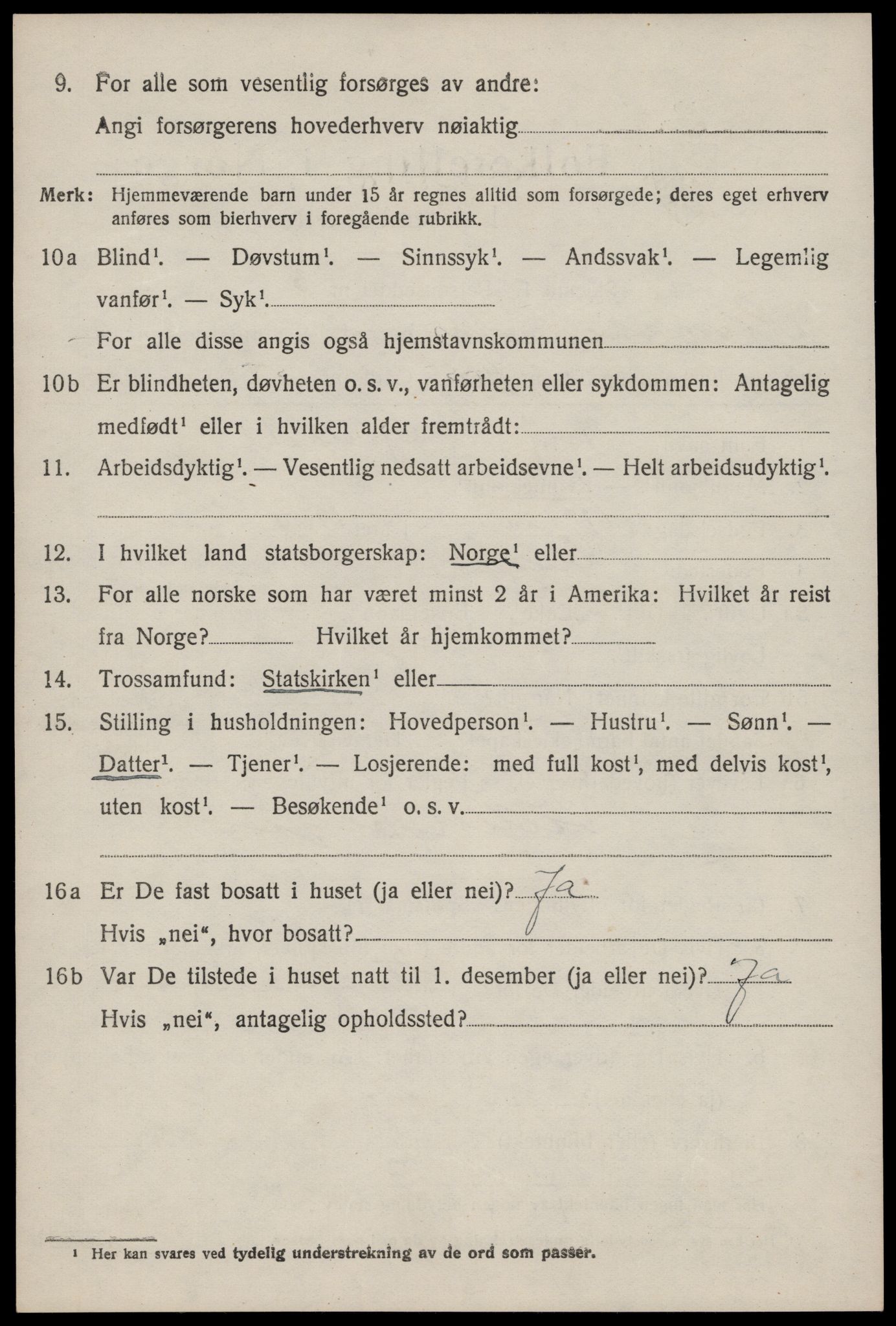 SAST, Folketelling 1920 for 1148 Stangaland herred, 1920, s. 1772