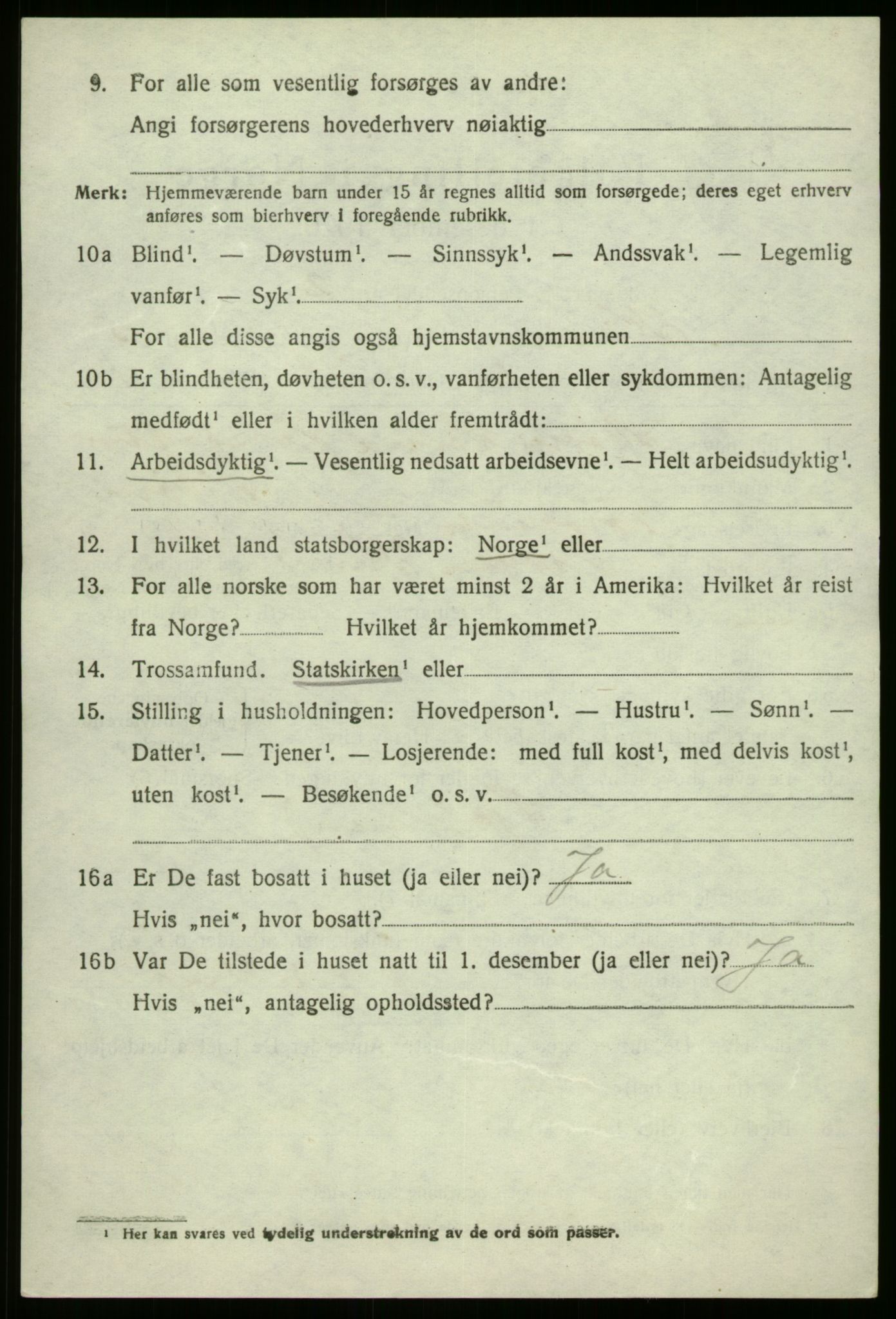 SAB, Folketelling 1920 for 1437 Kinn herred, 1920, s. 2716