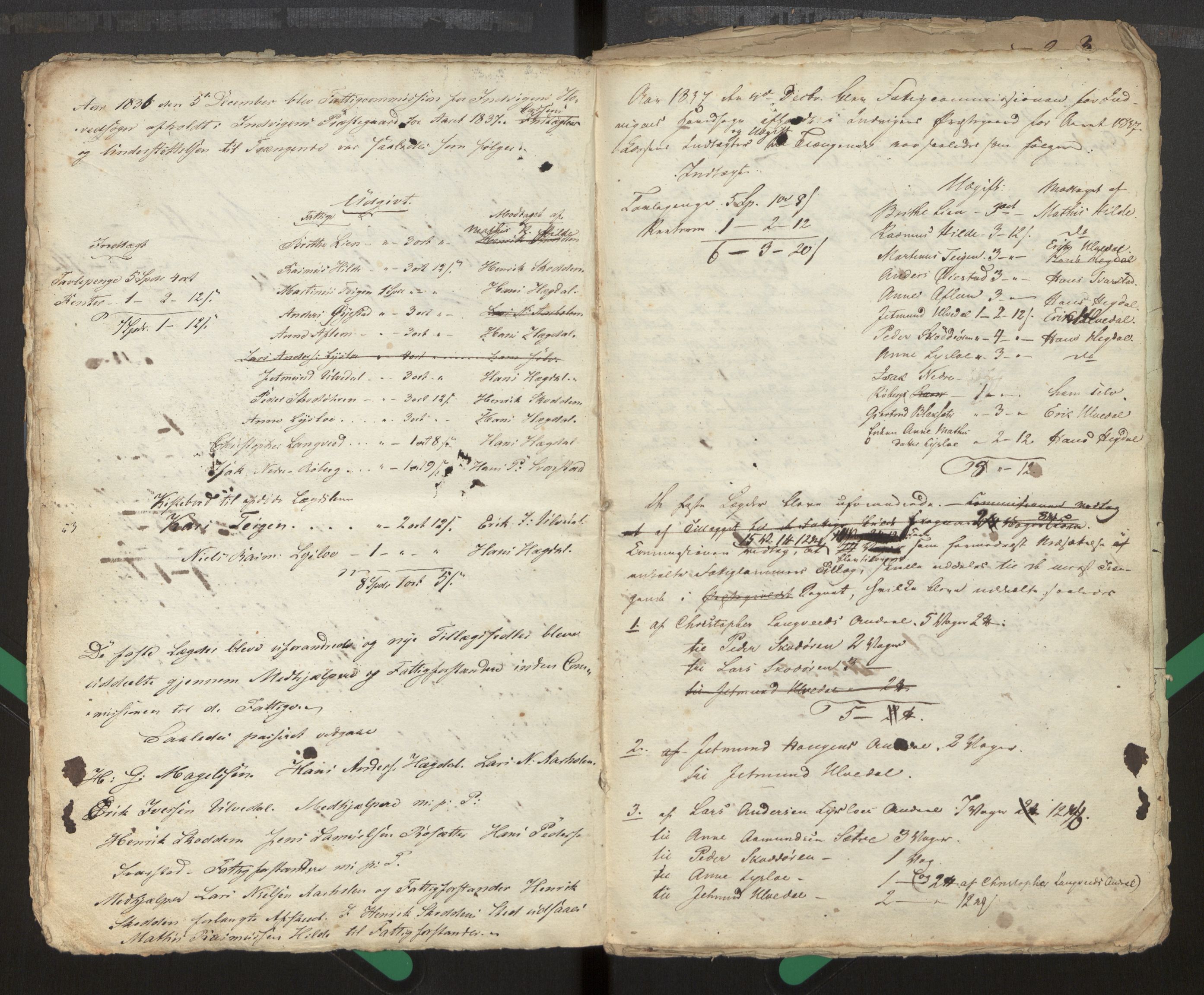 Innvik sokneprestembete, AV/SAB-A-80501/J/Jc/L0001: Forhandlingsprotokoll Innvik fattigkommisjon, 1794-1844