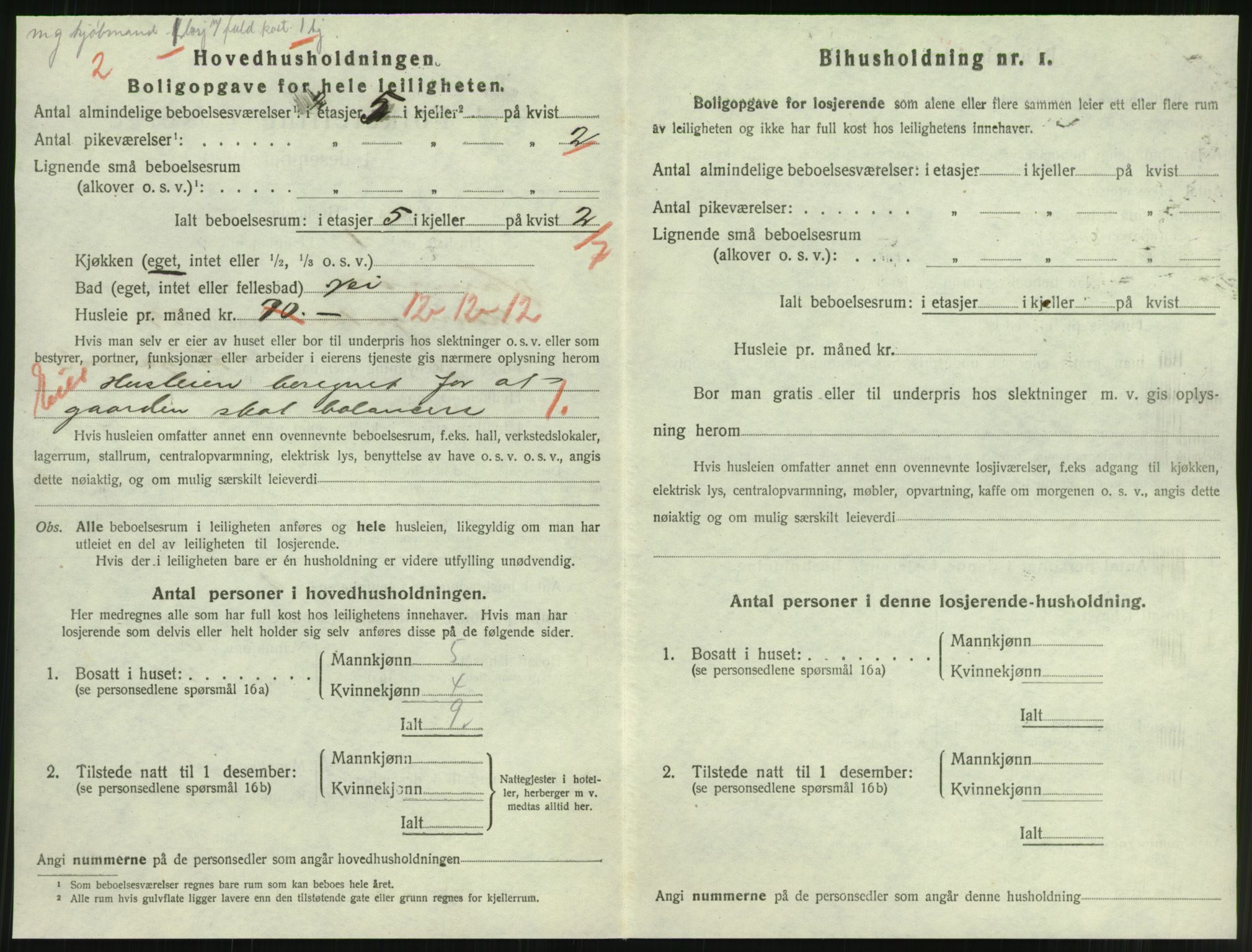 SAT, Folketelling 1920 for 1703 Namsos ladested, 1920, s. 1154