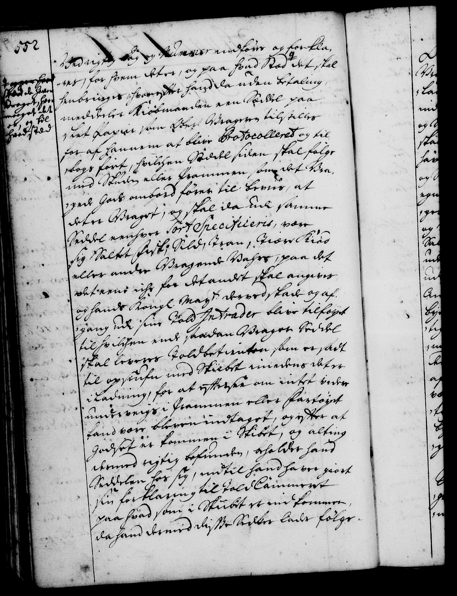Rentekammeret, Kammerkanselliet, AV/RA-EA-3111/G/Gg/Ggi/L0001: Norsk instruksjonsprotokoll med register (merket RK 53.34), 1720-1729, s. 552