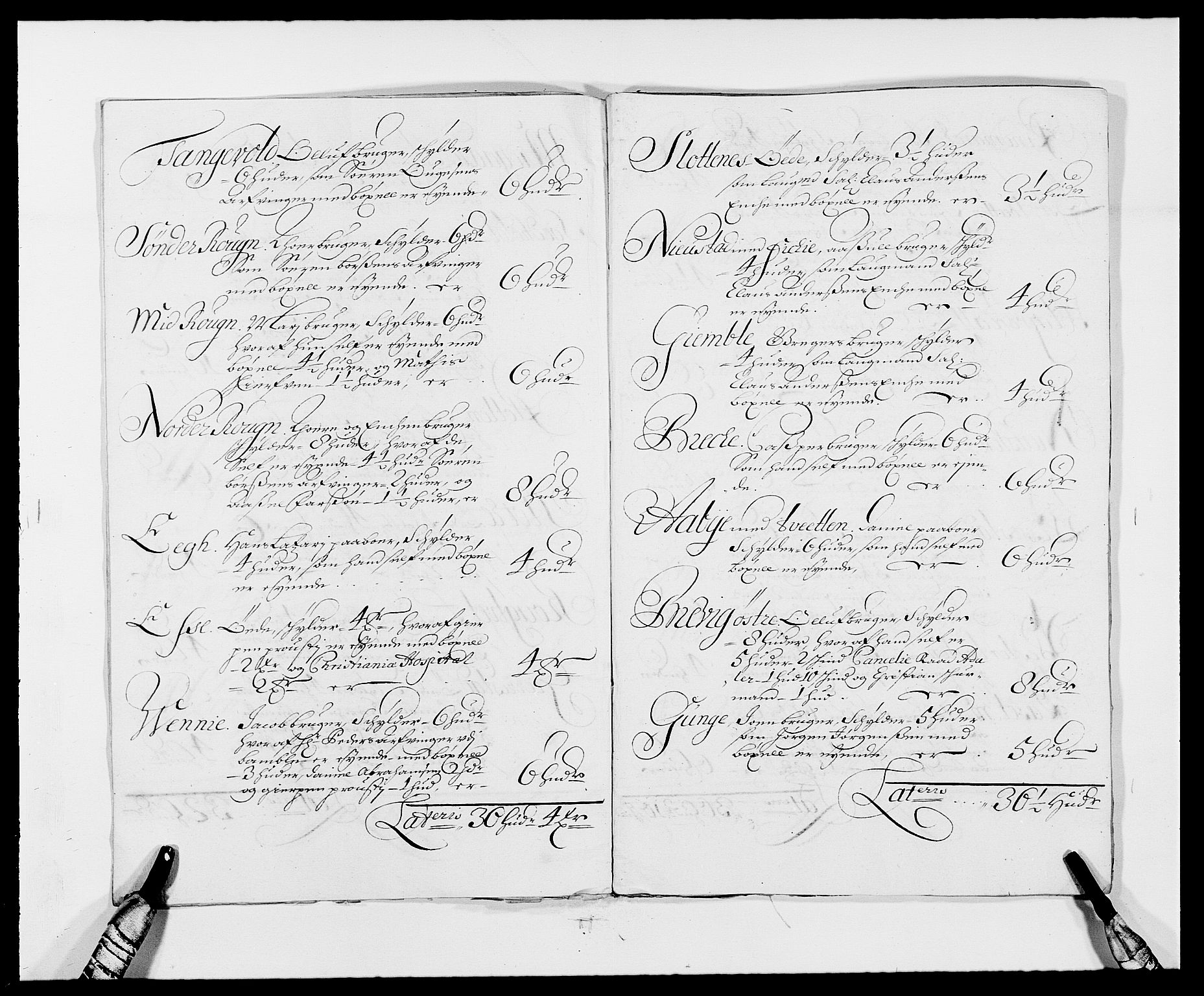Rentekammeret inntil 1814, Reviderte regnskaper, Fogderegnskap, AV/RA-EA-4092/R34/L2050: Fogderegnskap Bamble, 1688-1691, s. 177