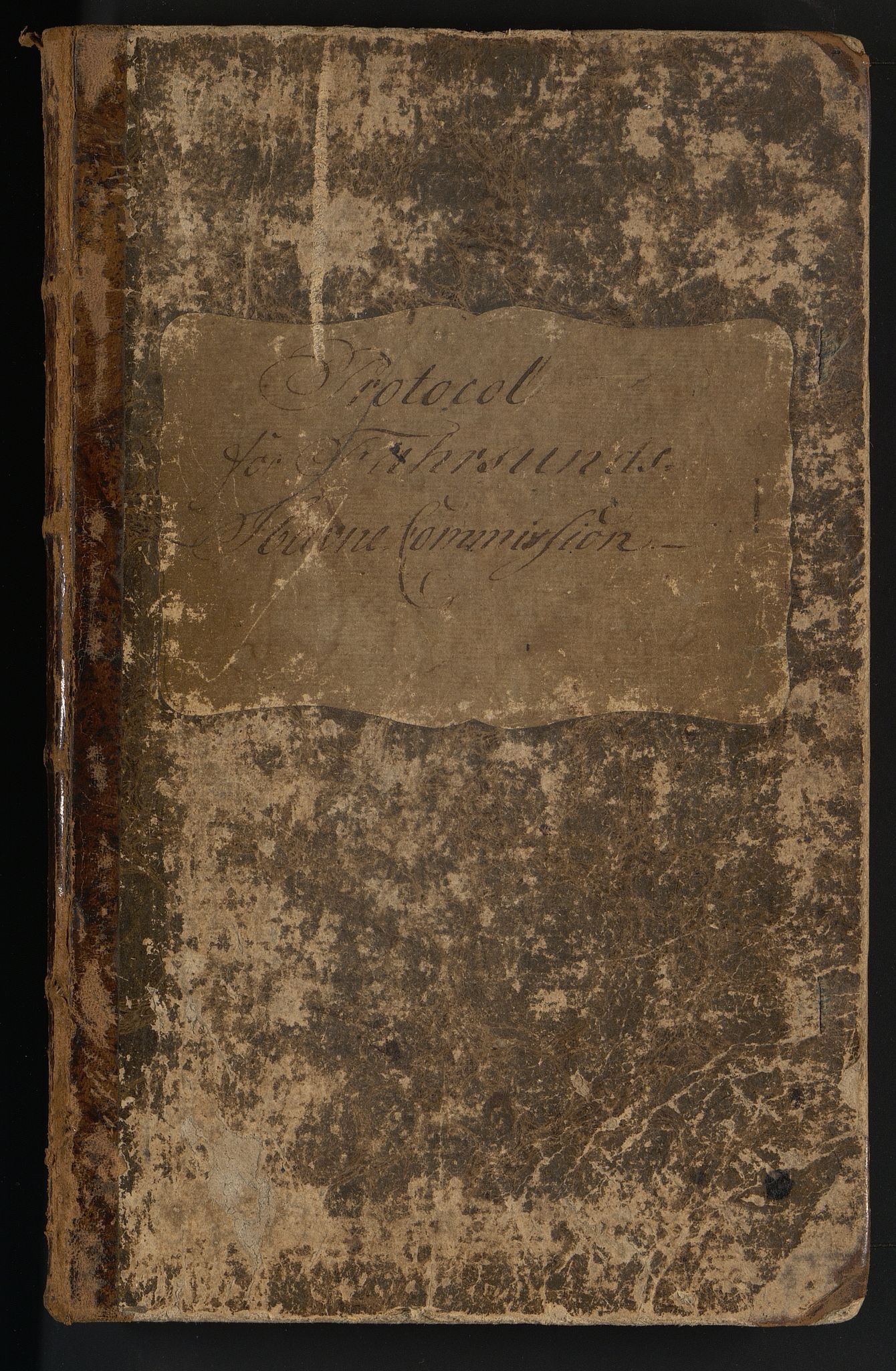 Farsund By - Havnevesenet, IKAV/1003FB760/A/L0001: Protocol for Farsunds Havne-Commission, 1791-1877