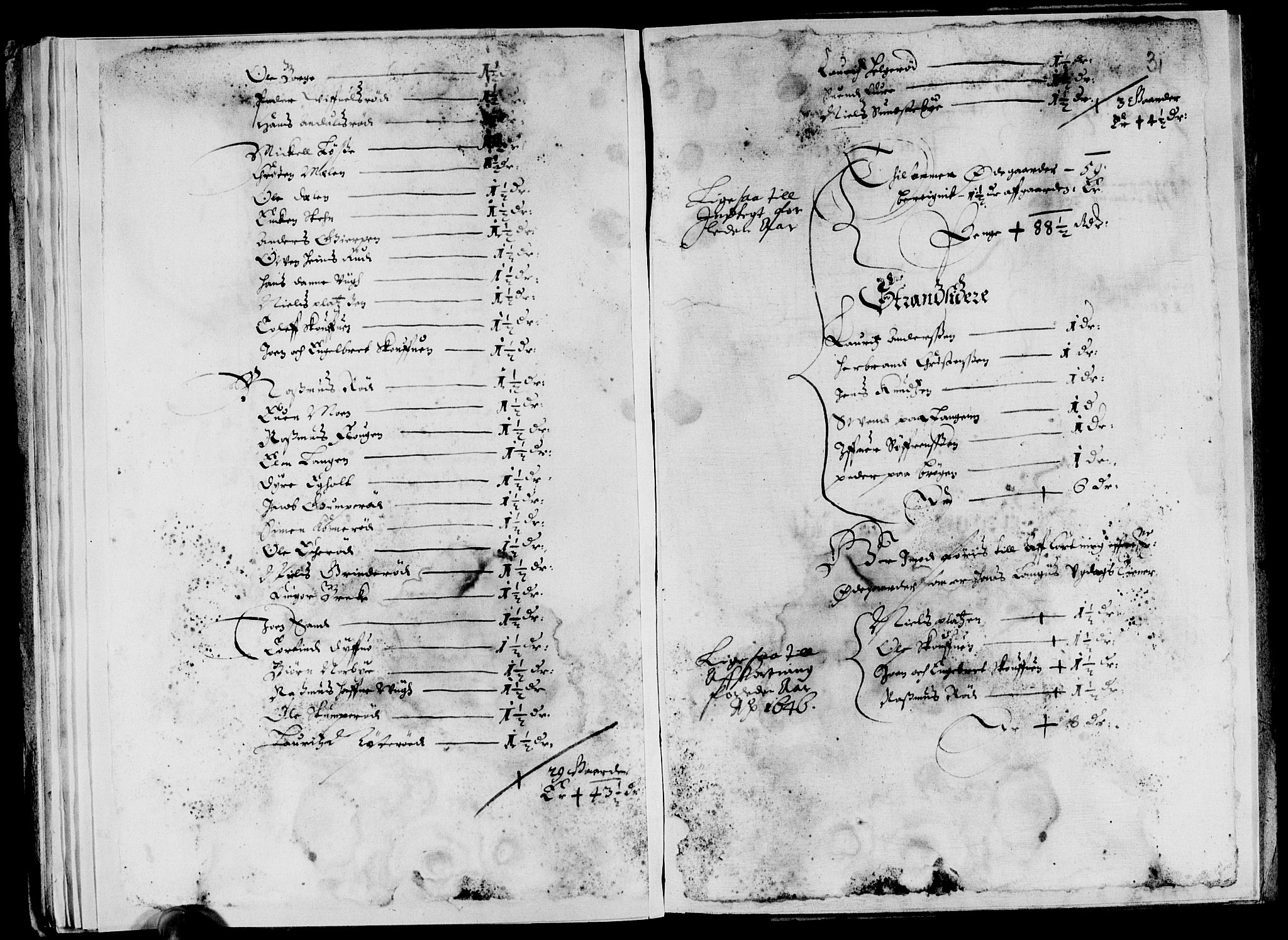 Rentekammeret inntil 1814, Reviderte regnskaper, Lensregnskaper, AV/RA-EA-5023/R/Rb/Rbo/L0028: Tønsberg len, 1647-1649
