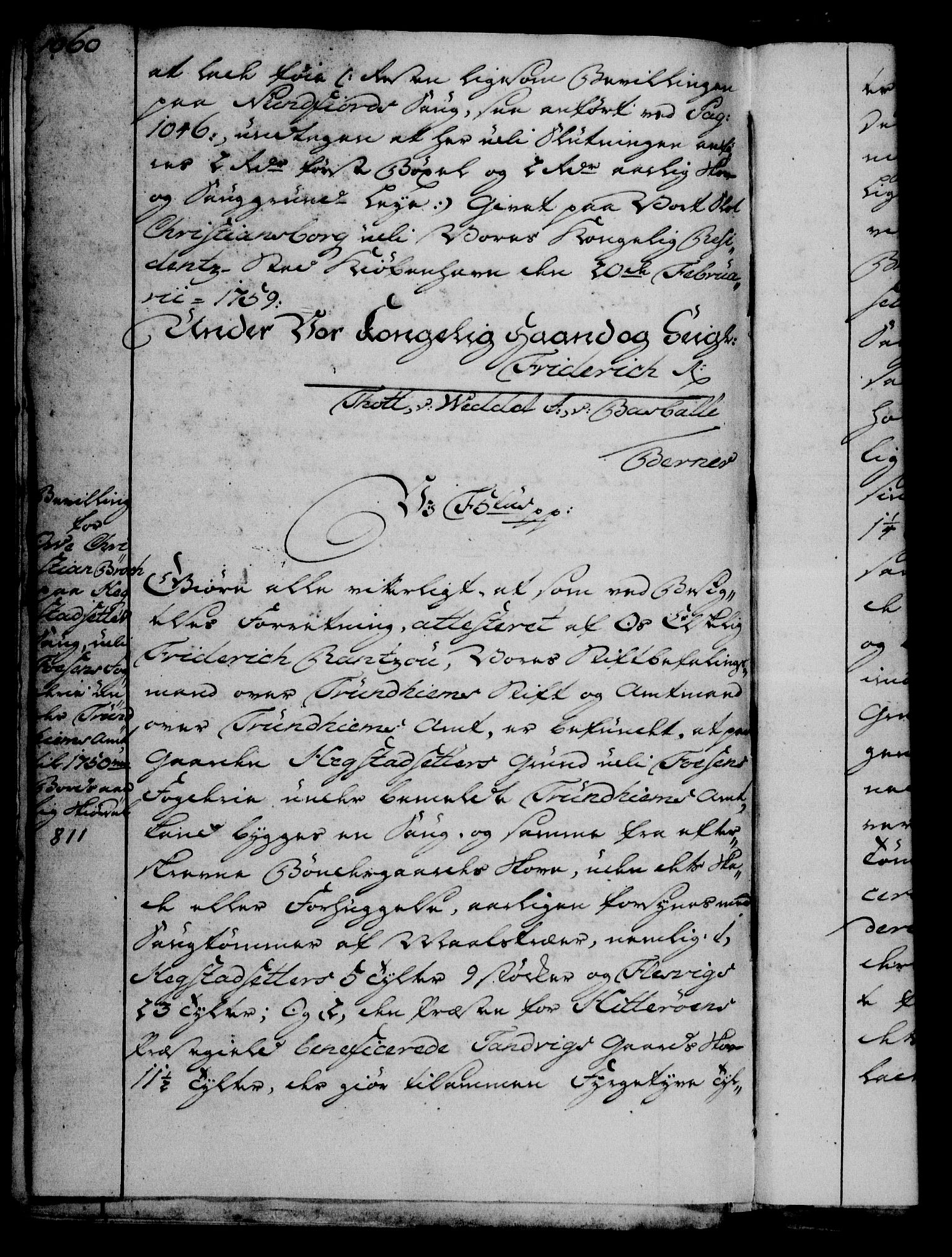 Rentekammeret, Kammerkanselliet, AV/RA-EA-3111/G/Gg/Gga/L0006: Norsk ekspedisjonsprotokoll med register (merket RK 53.6), 1749-1759, s. 1060