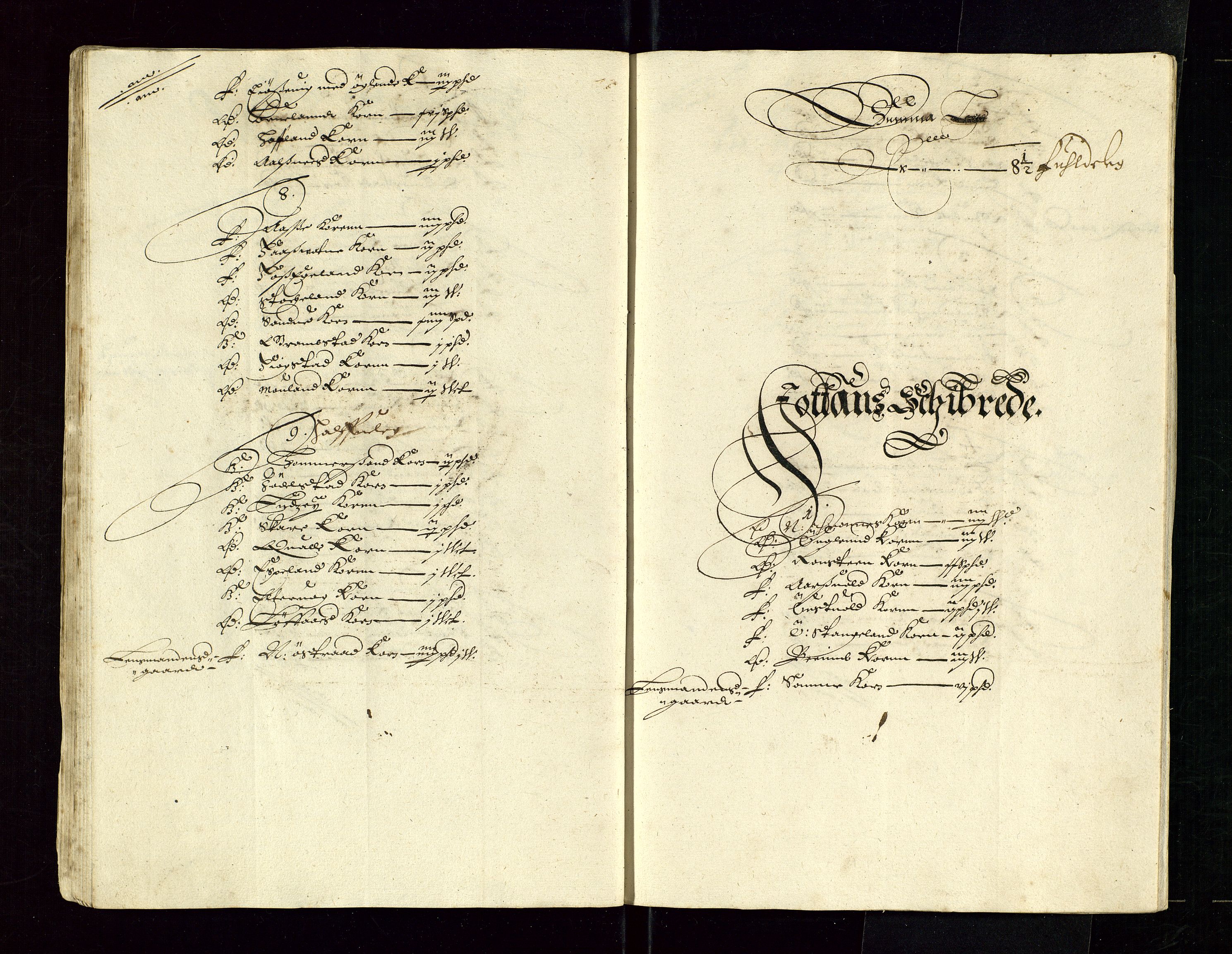 Stavanger len, AV/SAST-A-101870/Ob/L0027: Diverse, 1657-1660, s. 47