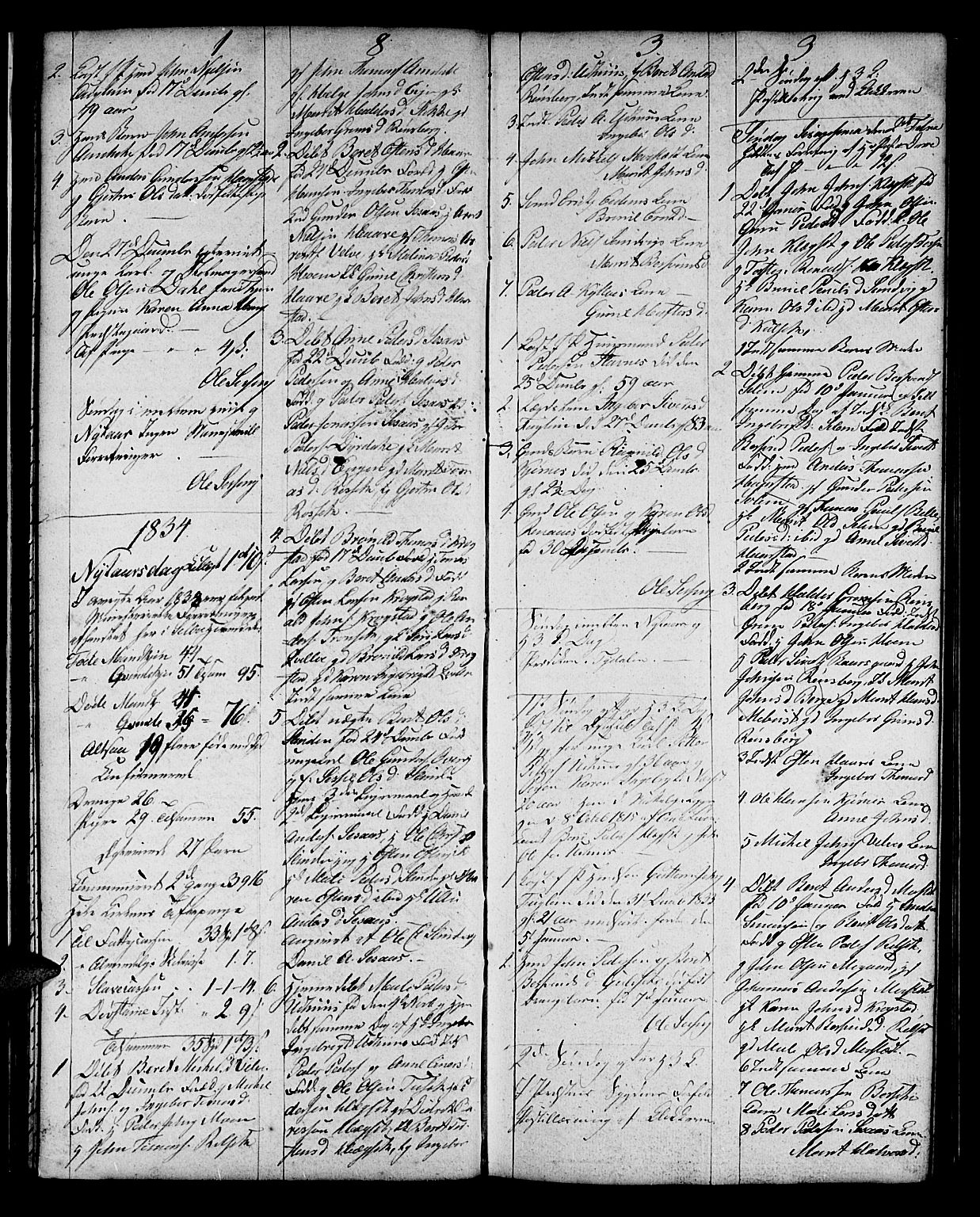 Ministerialprotokoller, klokkerbøker og fødselsregistre - Sør-Trøndelag, AV/SAT-A-1456/695/L1153: Klokkerbok nr. 695C04, 1832-1842