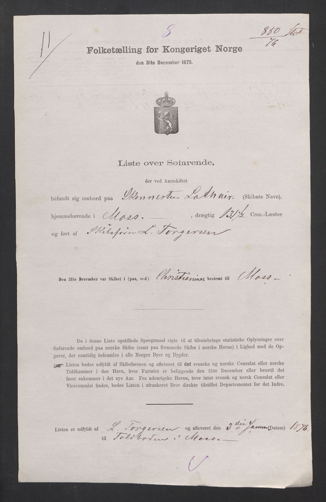 RA, Folketelling 1875, skipslister: Skip i innenrikske havner, hjemmehørende i byer og ladesteder, 1875, s. 59