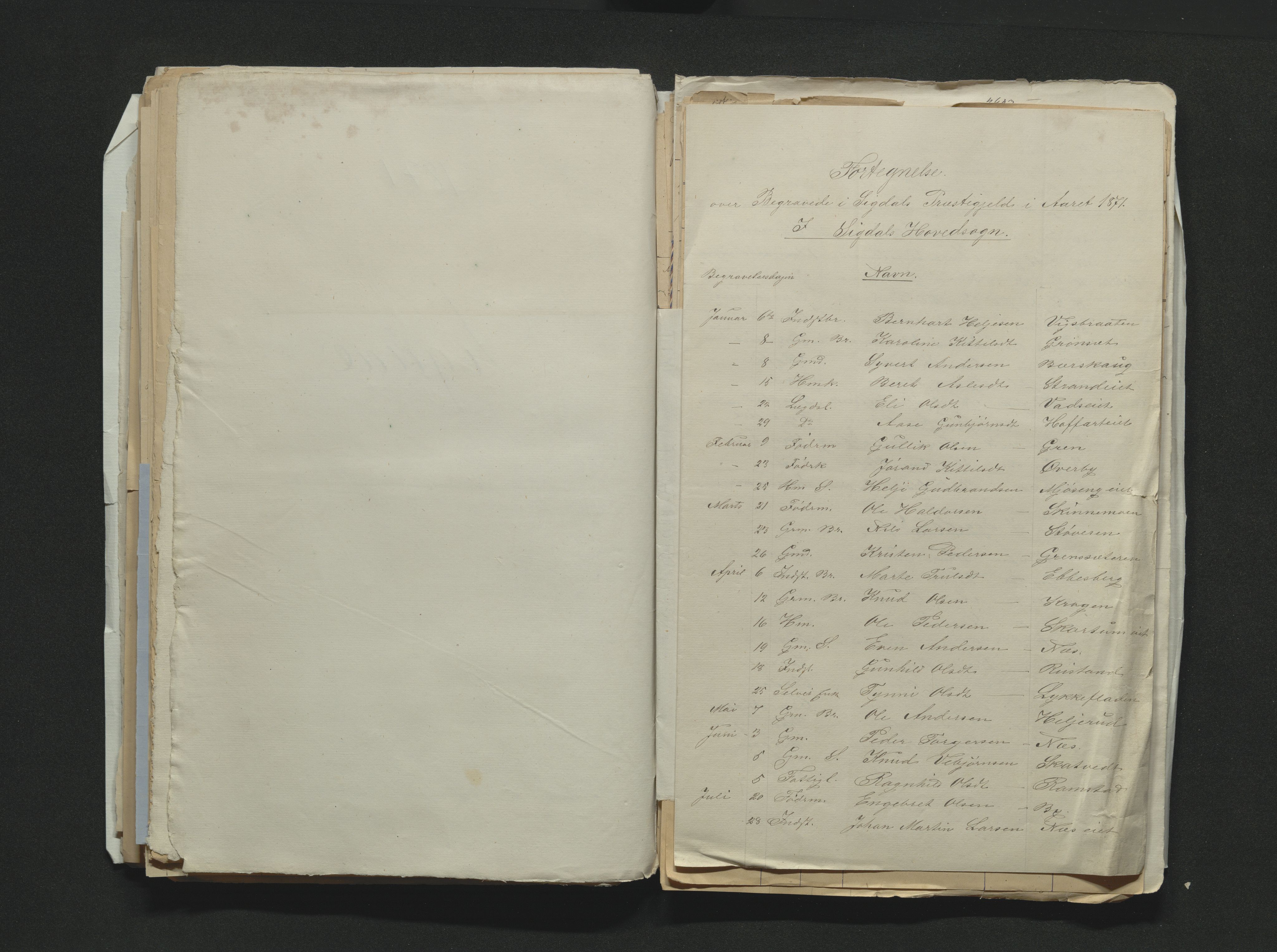 Eiker, Modum og Sigdal sorenskriveri, AV/SAKO-A-123/H/Ha/Hab/L0013: Dødsfallsmeldinger, 1870-1873, s. 282