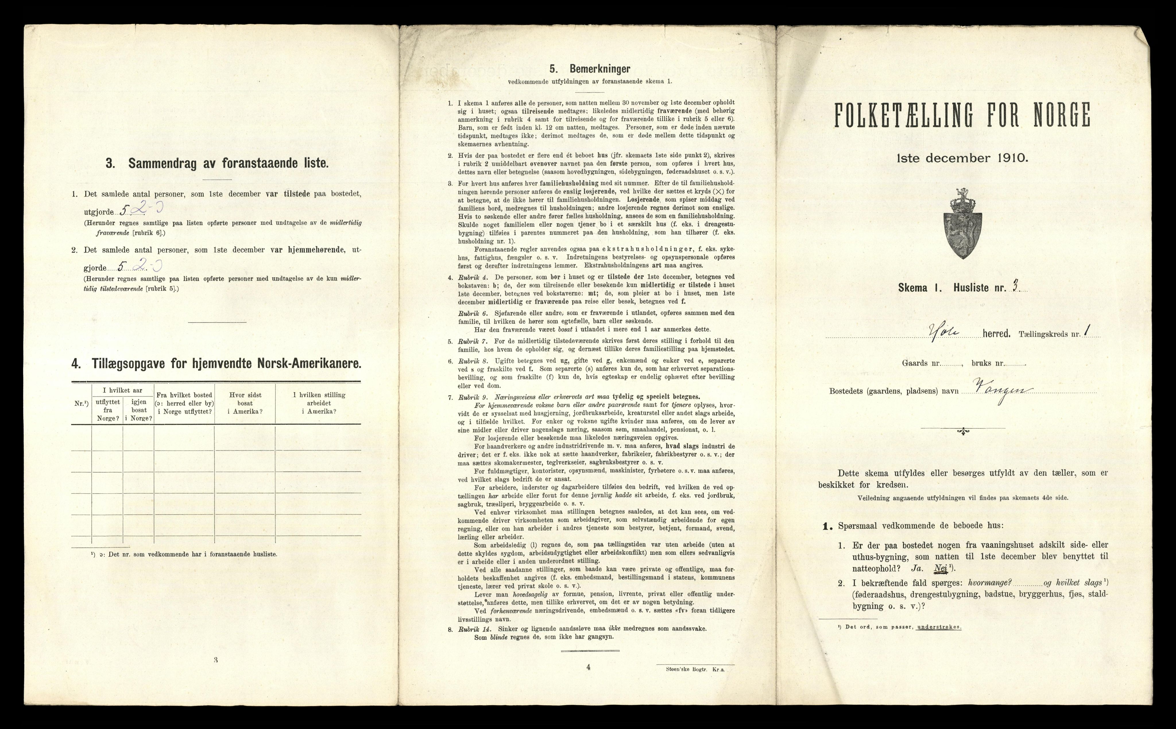 RA, Folketelling 1910 for 0612 Hole herred, 1910, s. 40