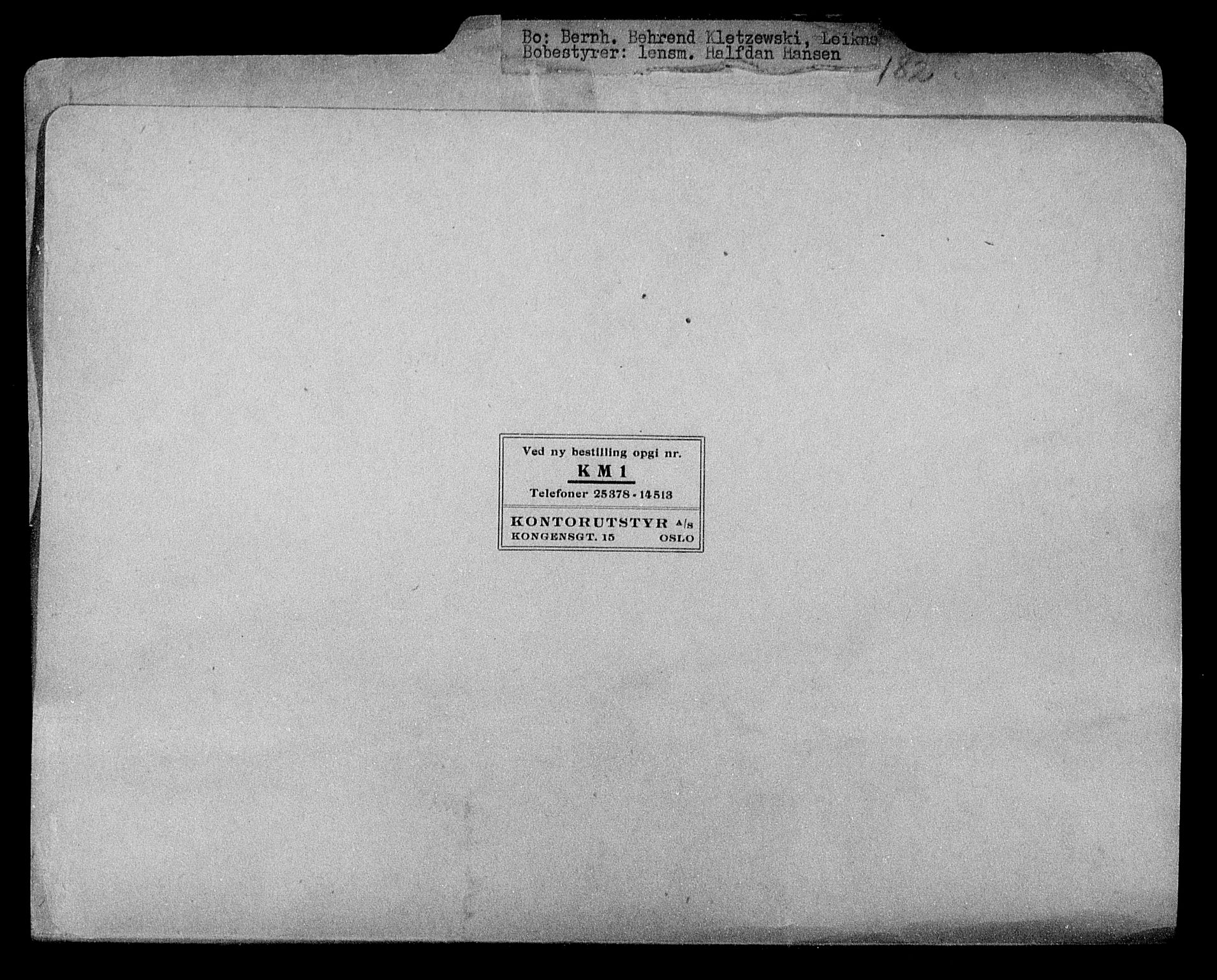 Justisdepartementet, Tilbakeføringskontoret for inndratte formuer, AV/RA-S-1564/H/Hc/Hcd/L1001: --, 1945-1947, s. 549