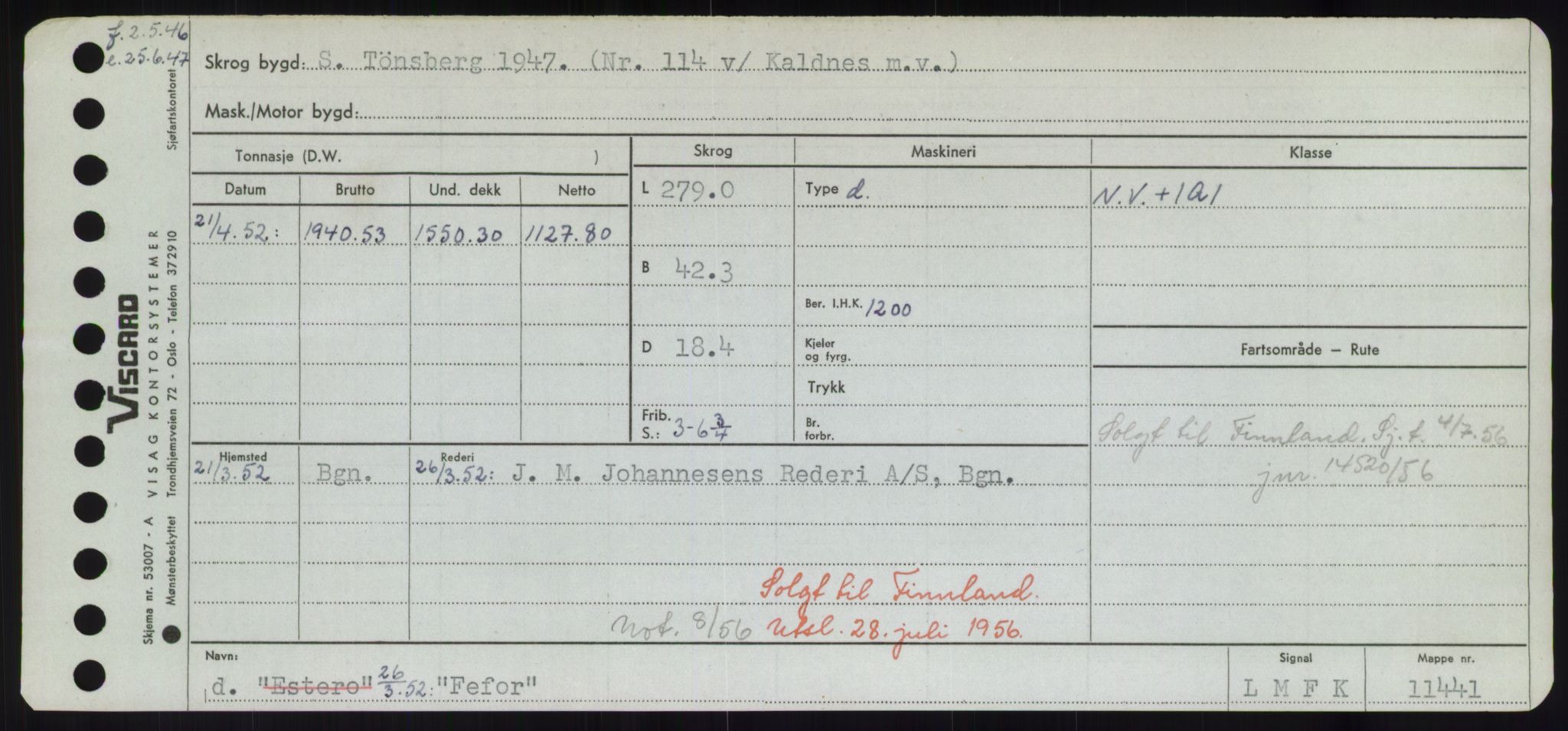 Sjøfartsdirektoratet med forløpere, Skipsmålingen, AV/RA-S-1627/H/Hd/L0010: Fartøy, F-Fjø, s. 239