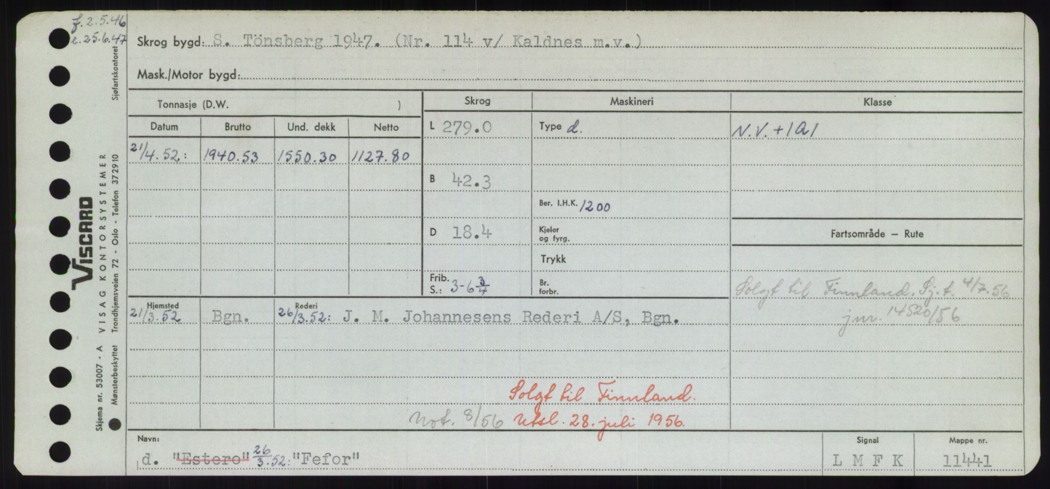 Sjøfartsdirektoratet med forløpere, Skipsmålingen, RA/S-1627/H/Hd/L0010: Fartøy, F-Fjø, s. 239