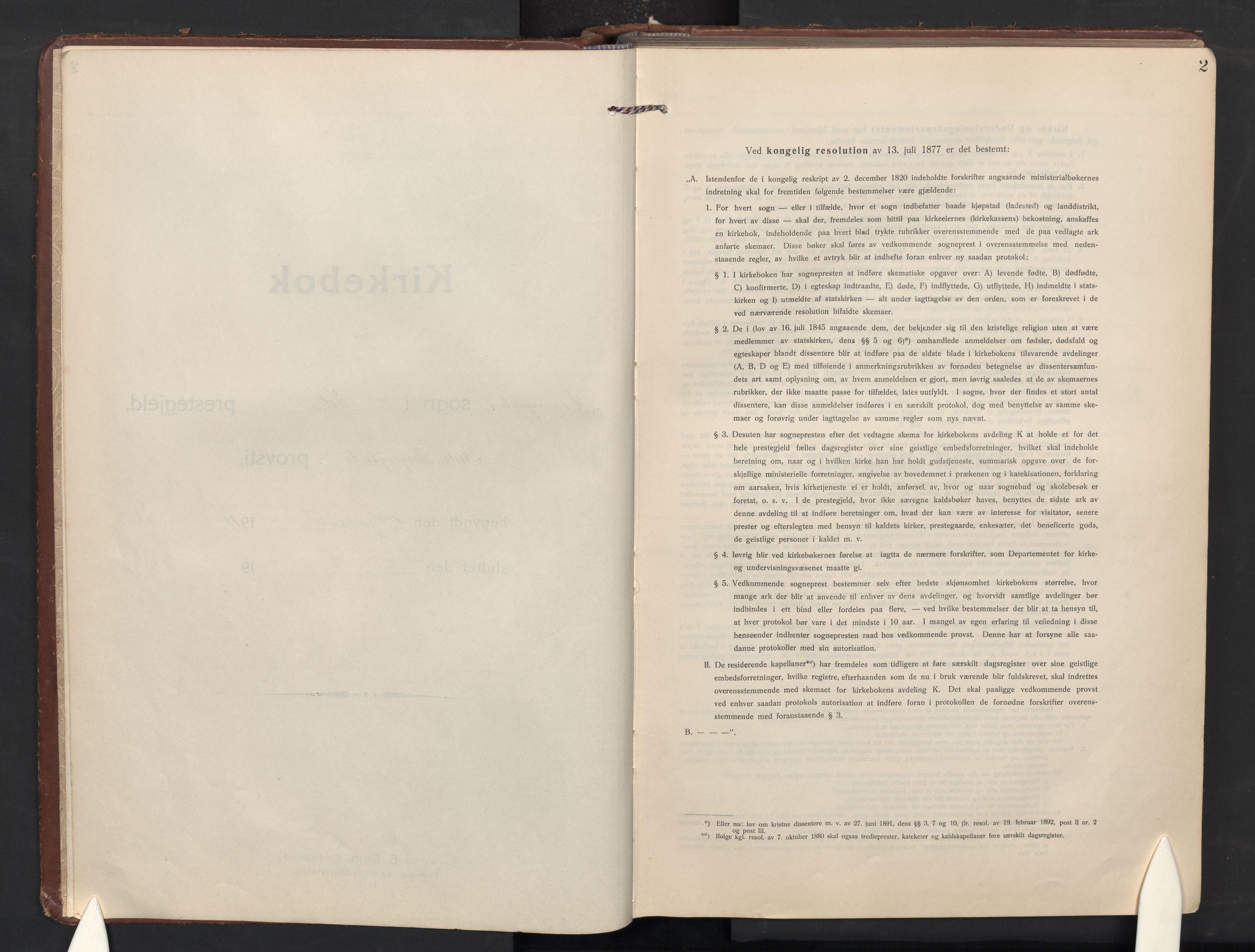 Idd prestekontor Kirkebøker, AV/SAO-A-10911/G/Gc/L0002: Klokkerbok nr. III 2, 1911-1932, s. 2