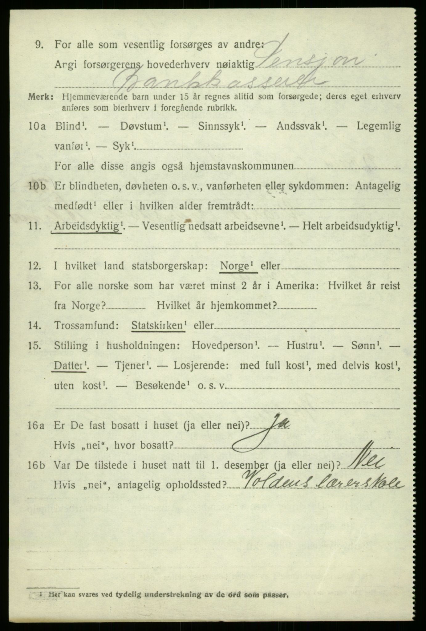 SAB, Folketelling 1920 for 1238 Kvam herred, 1920, s. 4682