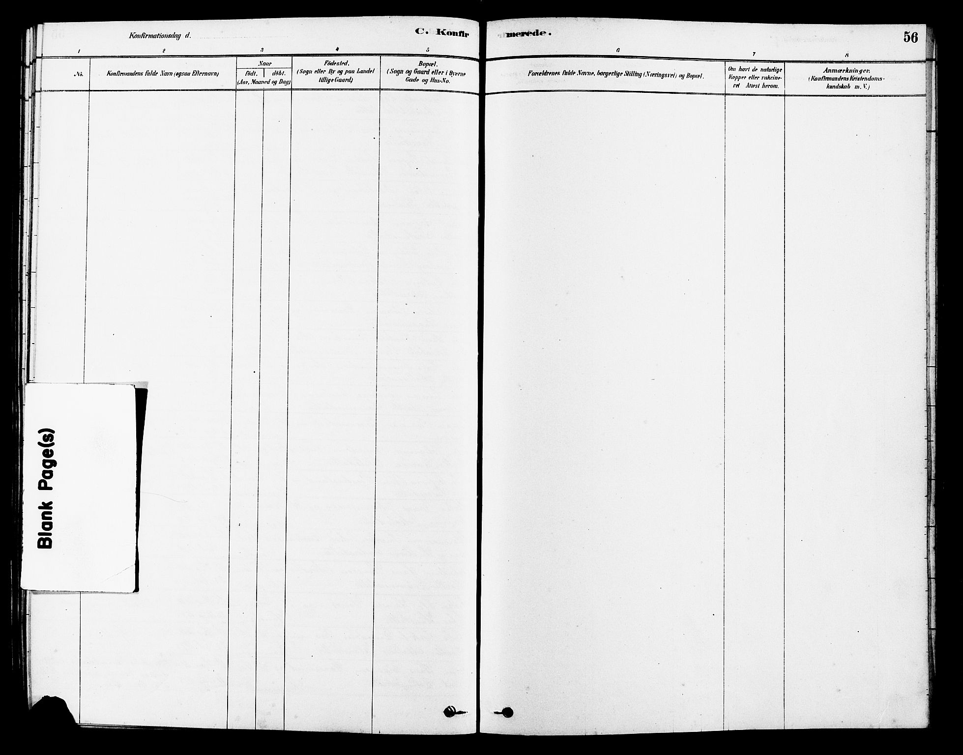 Torvastad sokneprestkontor, AV/SAST-A -101857/H/Ha/Haa/L0014: Ministerialbok nr. A 13, 1879-1888, s. 56