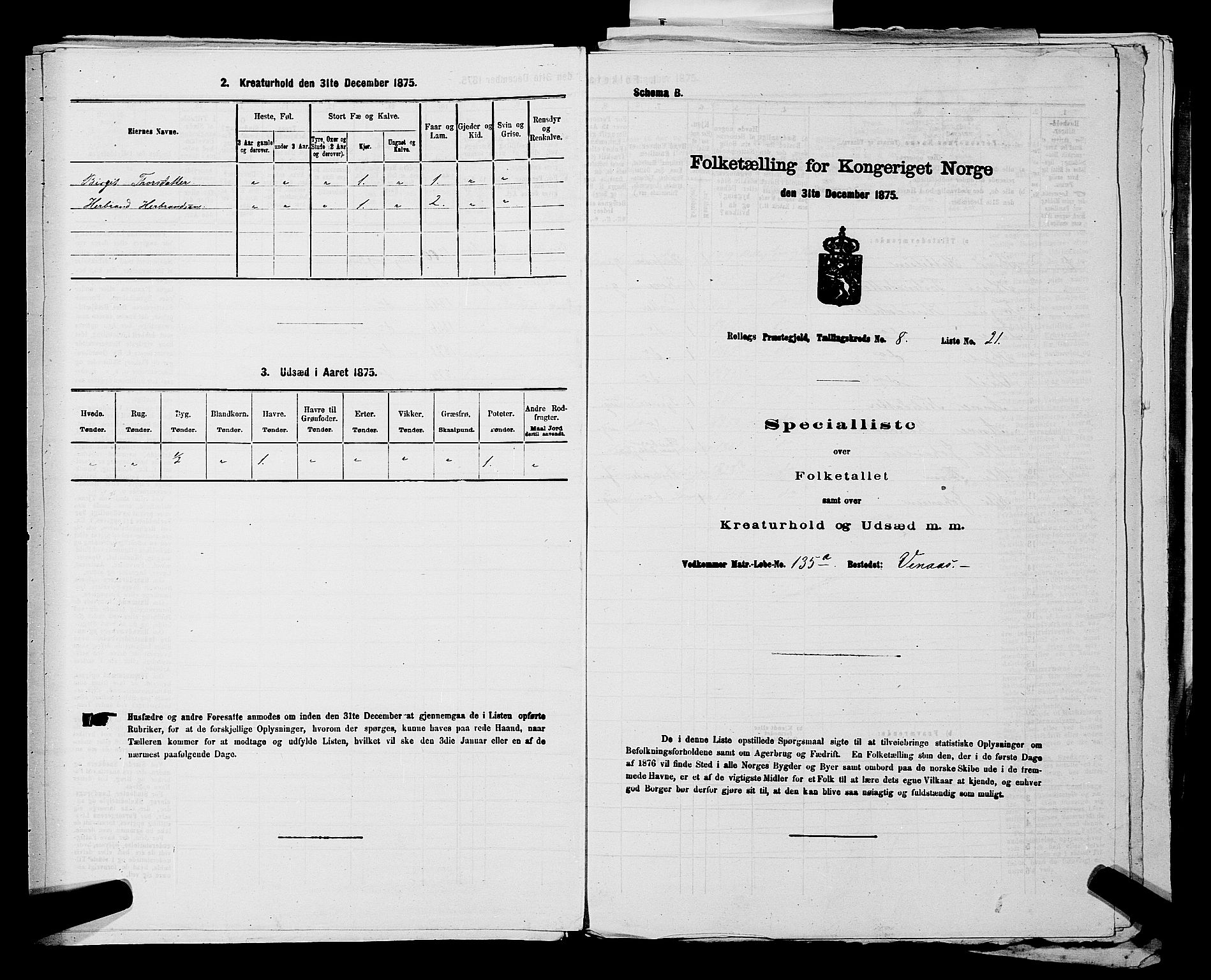 SAKO, Folketelling 1875 for 0632P Rollag prestegjeld, 1875, s. 559