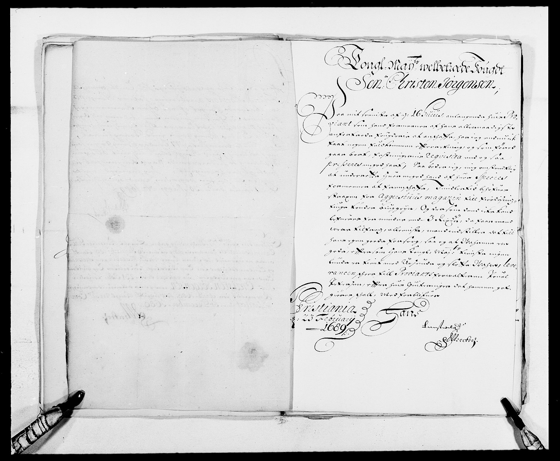 Rentekammeret inntil 1814, Reviderte regnskaper, Fogderegnskap, AV/RA-EA-4092/R12/L0701: Fogderegnskap Øvre Romerike, 1689, s. 258
