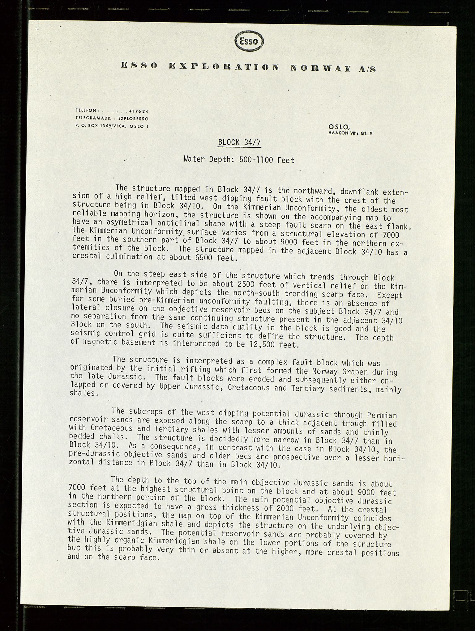 Pa 1512 - Esso Exploration and Production Norway Inc., AV/SAST-A-101917/E/Ea/L0025: Sak og korrespondanse, 1966-1974, s. 597