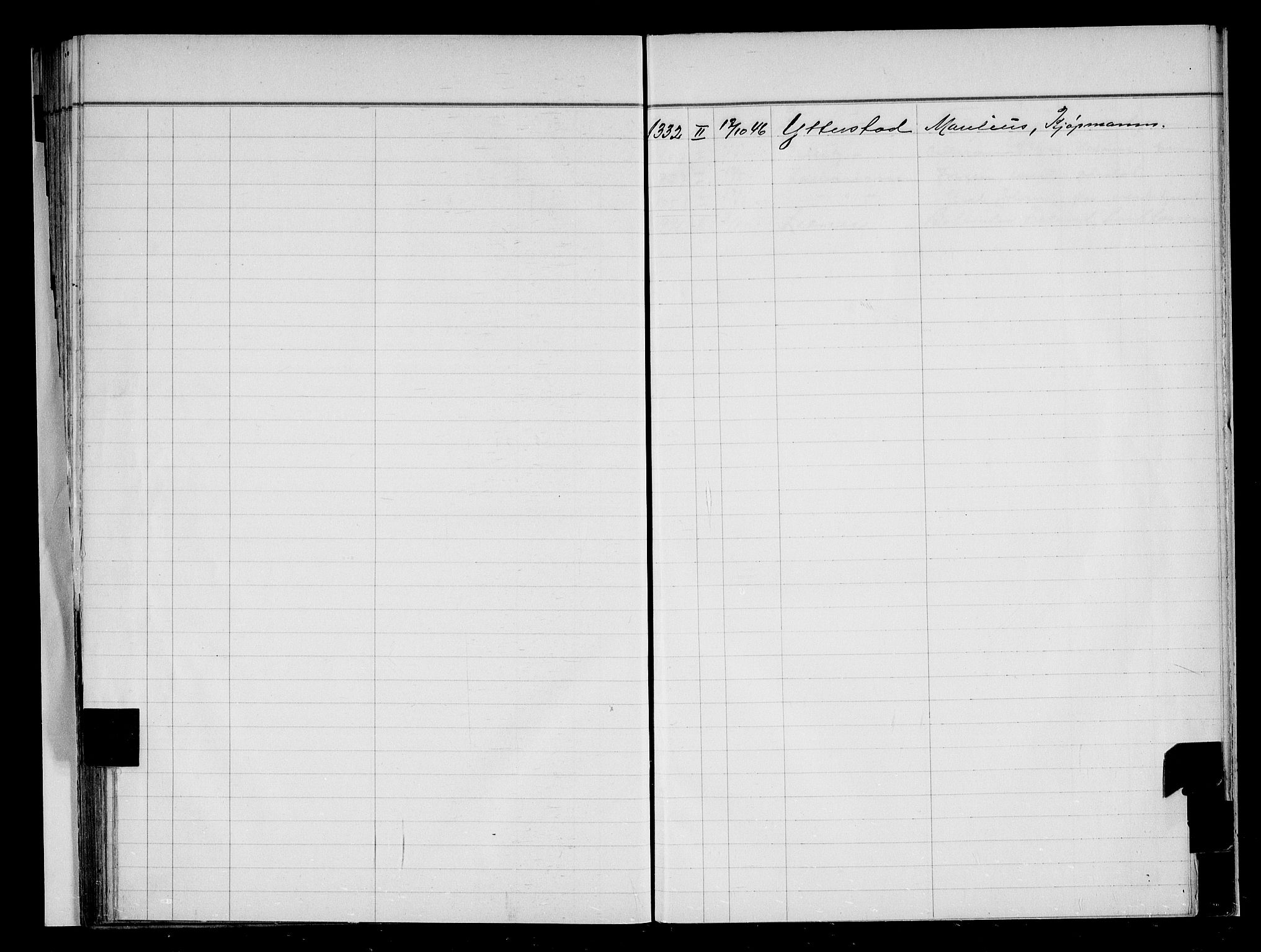 Oslo skifterett, SAO/A-10383/F/Fa/Faa/L0046: Register til dødsfallsprotokollene, 1946