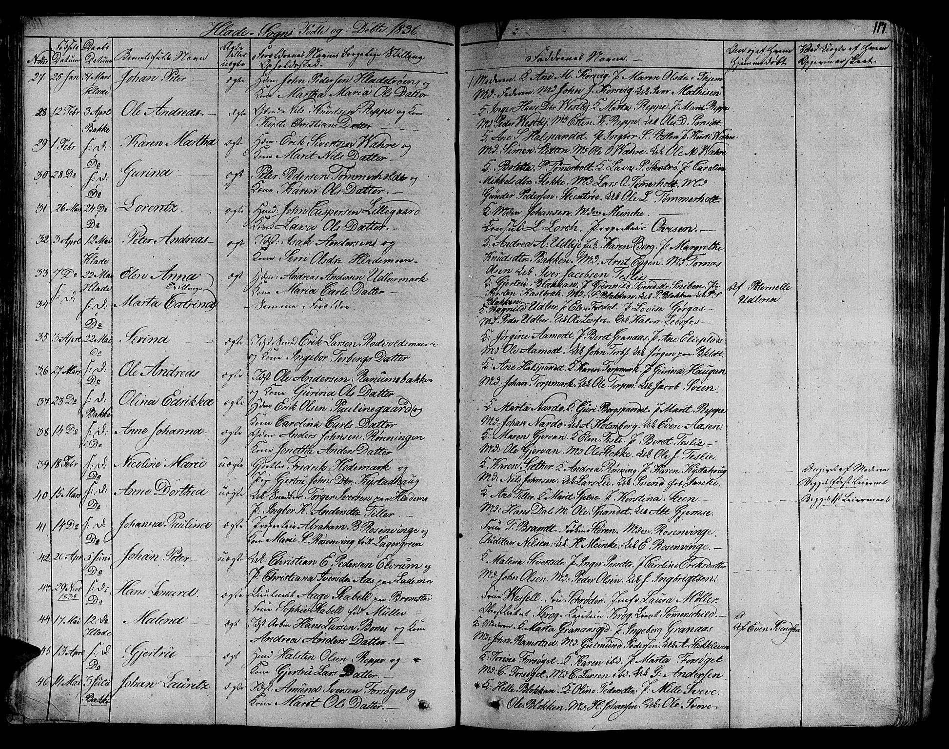 Ministerialprotokoller, klokkerbøker og fødselsregistre - Sør-Trøndelag, SAT/A-1456/606/L0286: Ministerialbok nr. 606A04 /1, 1823-1840, s. 117