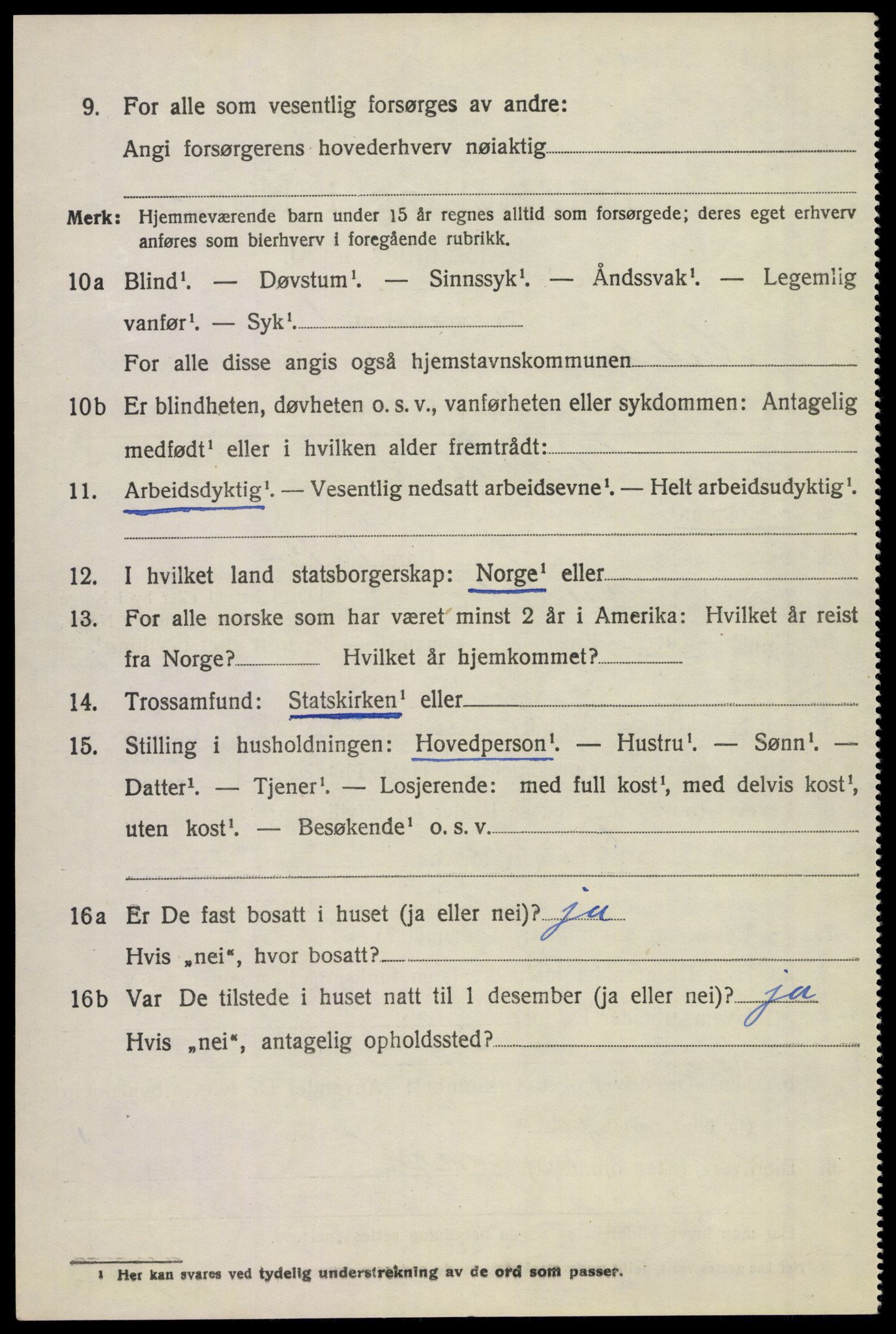 SAKO, Folketelling 1920 for 0719 Andebu herred, 1920, s. 2677