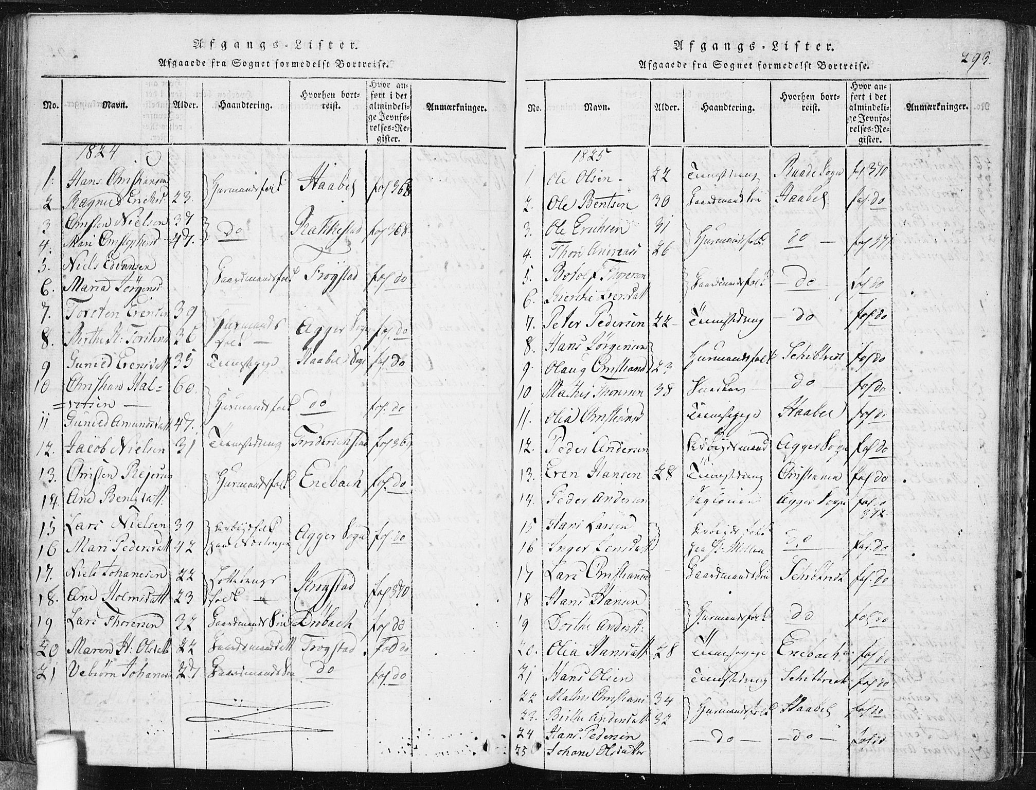 Spydeberg prestekontor Kirkebøker, AV/SAO-A-10924/F/Fa/L0004: Ministerialbok nr. I 4, 1814-1841, s. 293