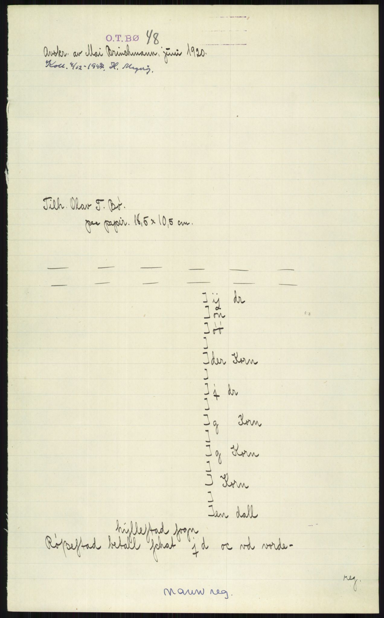 Samlinger til kildeutgivelse, Diplomavskriftsamlingen, AV/RA-EA-4053/H/Ha, s. 1484