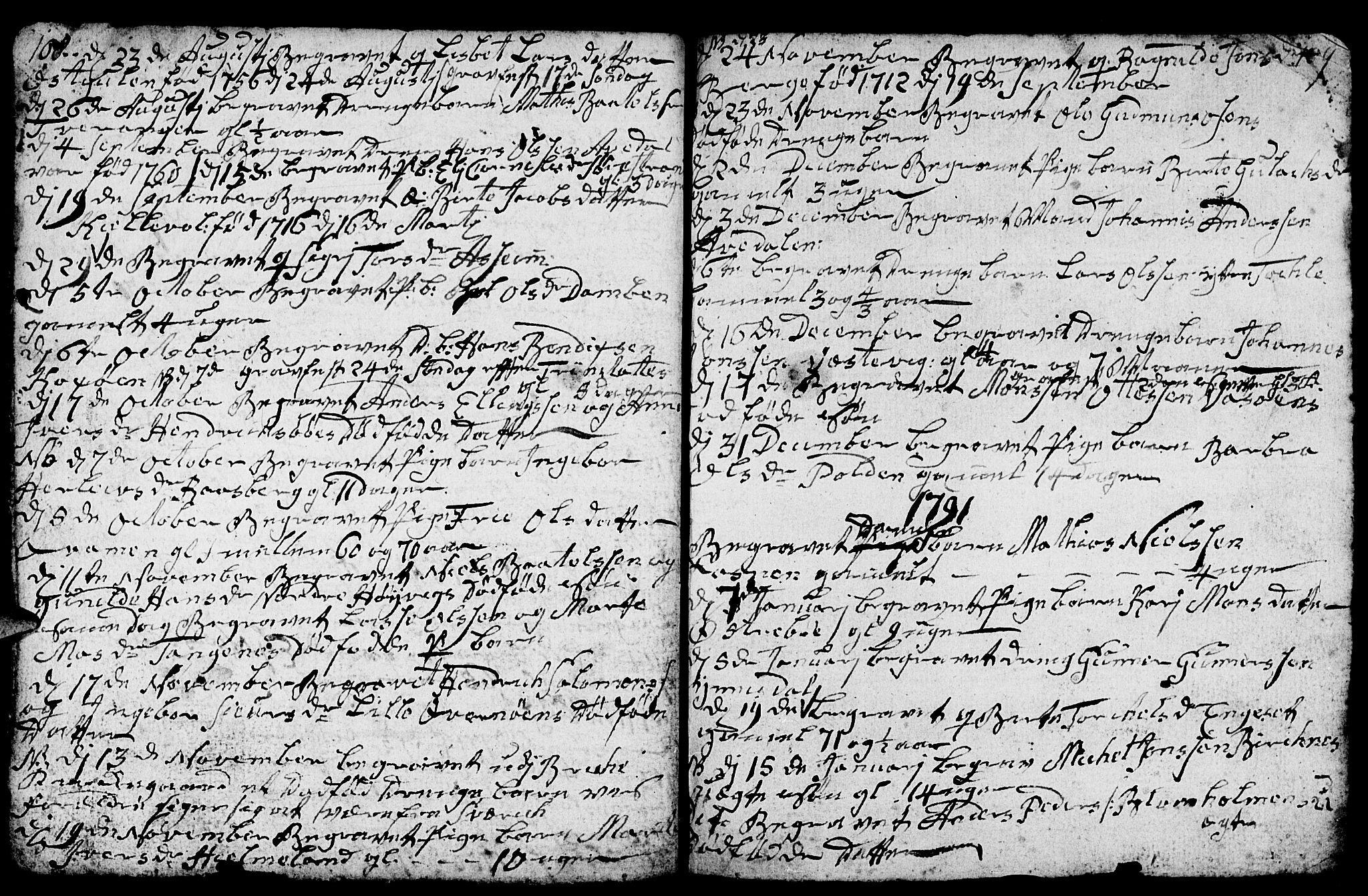 Gulen sokneprestembete, SAB/A-80201/H/Hab: Klokkerbok nr. A 1, 1786-1791, s. 117
